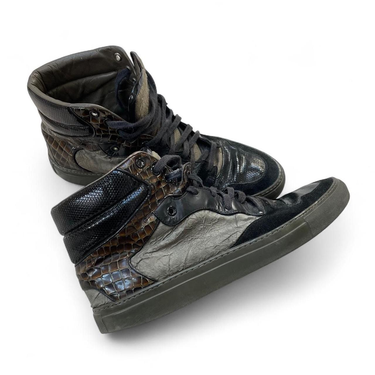 Balenciaga Balenciaga Arena City Snakeskin High Tops | Grailed