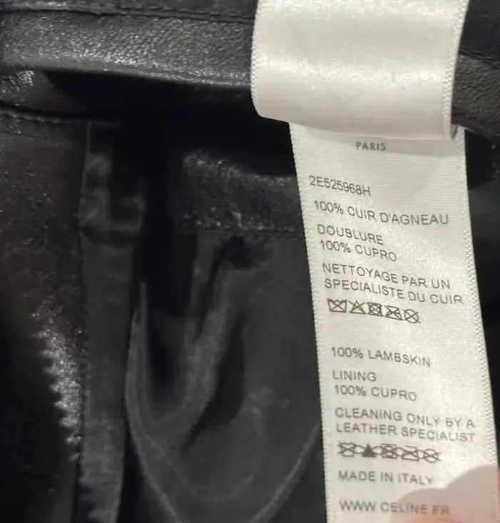 Celine Celine SS20 Paul Leather Jacket GRAIL! Size US M / EU 48-50 / 2 - 7 Thumbnail