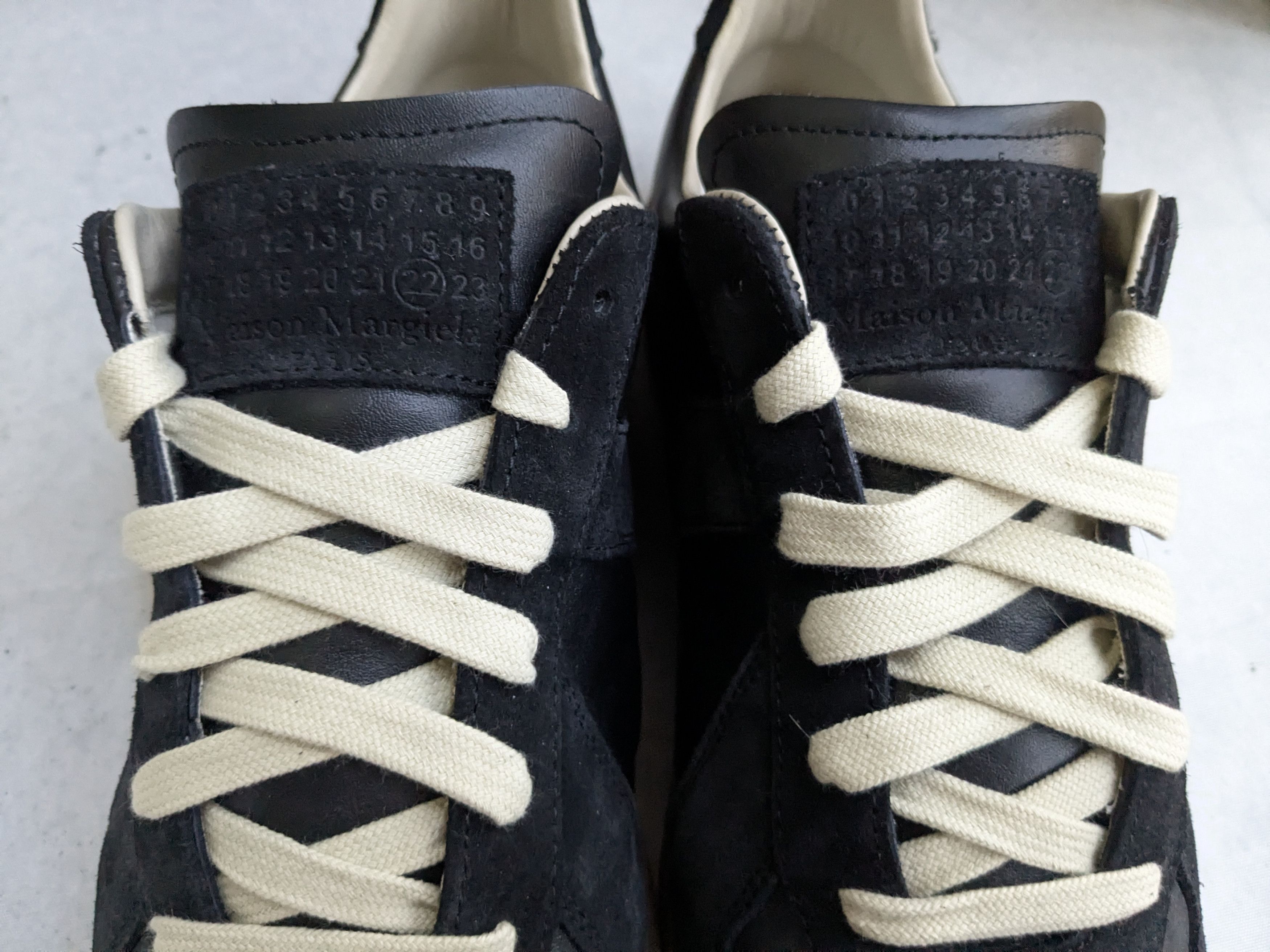 Maison Margiela Maison Margiela Replica GAT Sneakers Black 11 44 Gum Size US 11 / EU 44 - 7 Thumbnail
