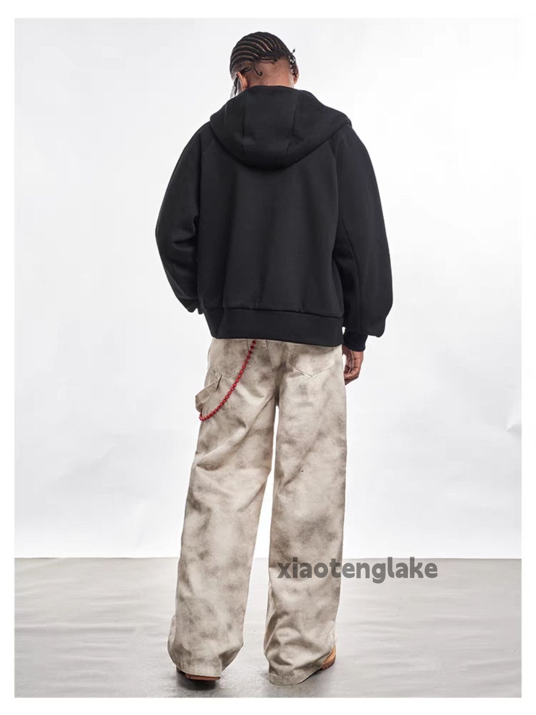 Designer × Japanese Brand × Vintage utility tie dye loose baggy skate carpenter cargo pants Size US 32 / EU 48 - 5 Thumbnail