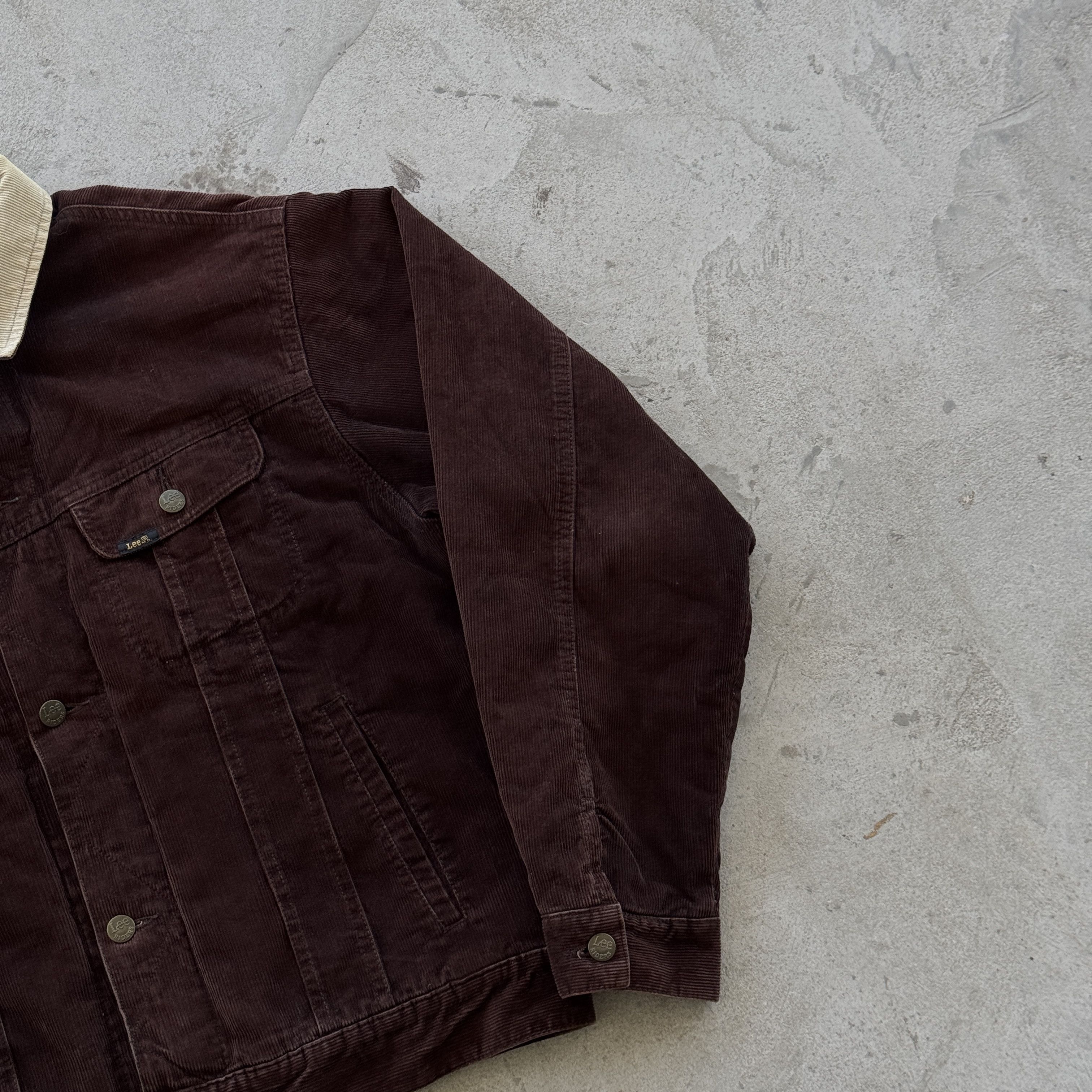 Lee Vintage Lee Sanforized Brown Corduroy Trucker Jacket L Size US L / EU 52-54 / 3 - 2 Thumbnail