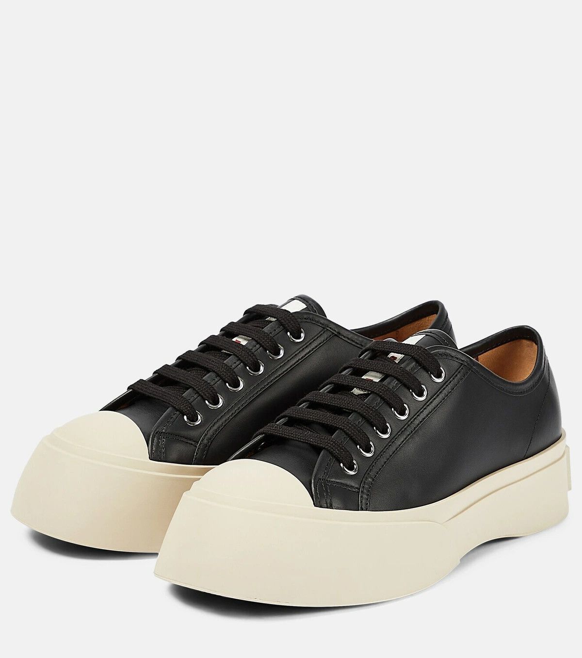 Marni o1y1125 Low-Top Sneakers in Black Size US 5 / IT 35 - 3 Thumbnail