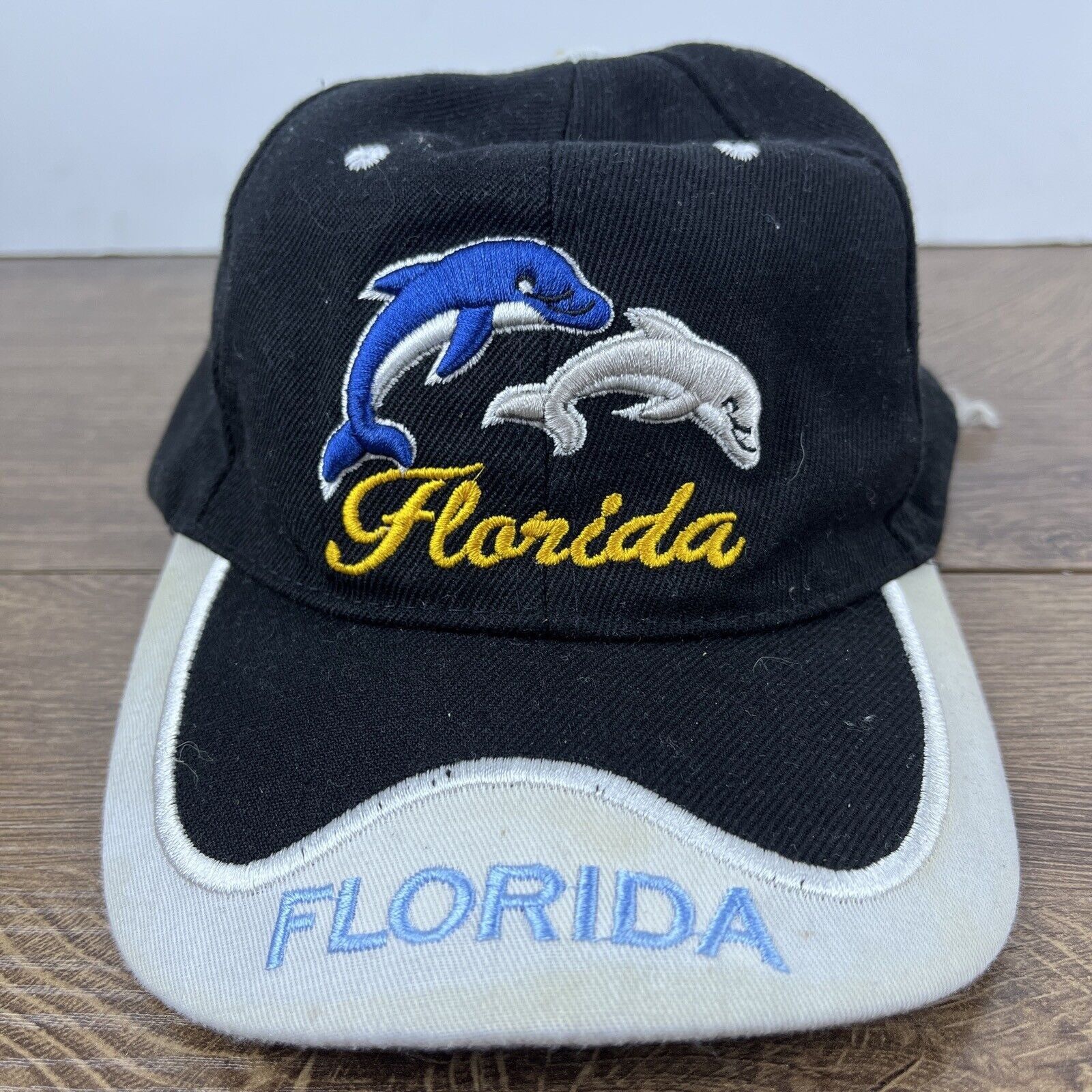 Other Florida Hat Dolphins Florida Hat Black Hat Adjustable Adult Size ONE SIZE - 5 Thumbnail