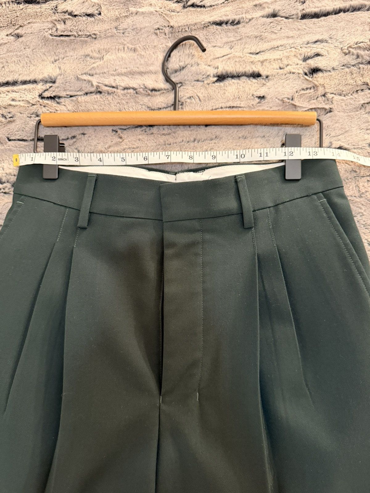 AMI Ami Paris Carrot Fit Cropped Trousers Size US 28 / EU 44 - 2 Thumbnail