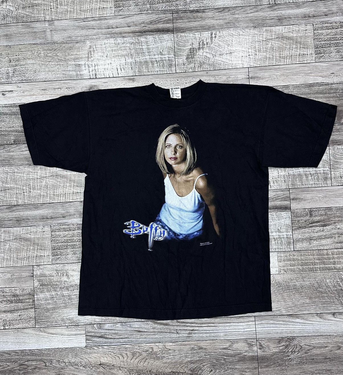 image of Expert Horror x Movie Buffy The Vampire Slayer Tee 98 in Black, Men's (Size XL)