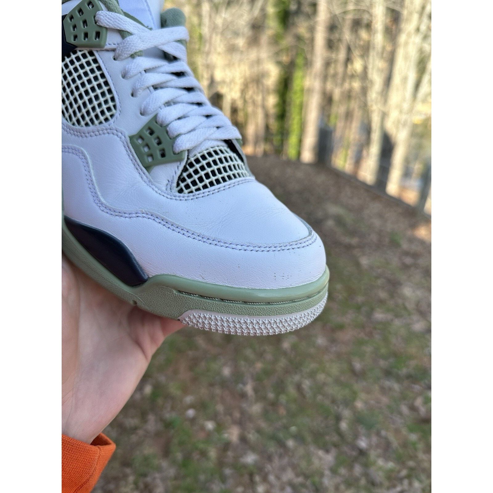 Jordan Brand Jordan 4 Retro Seafoam W - Size 10.5w/9m Size US 10.5 / IT 40.5 - 10 Thumbnail