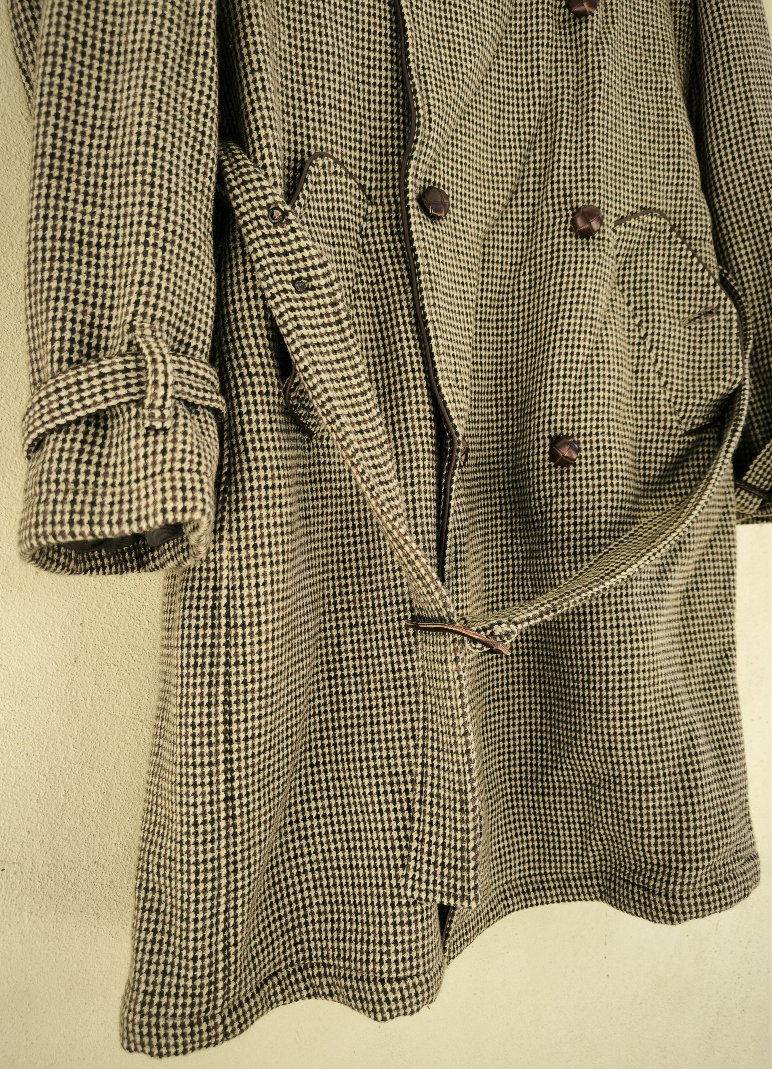 RED Valentino RED VALENTINO houndstooth double breasted trenchcoat Size XL / US 12-14 / IT 48-50 - 4 Thumbnail