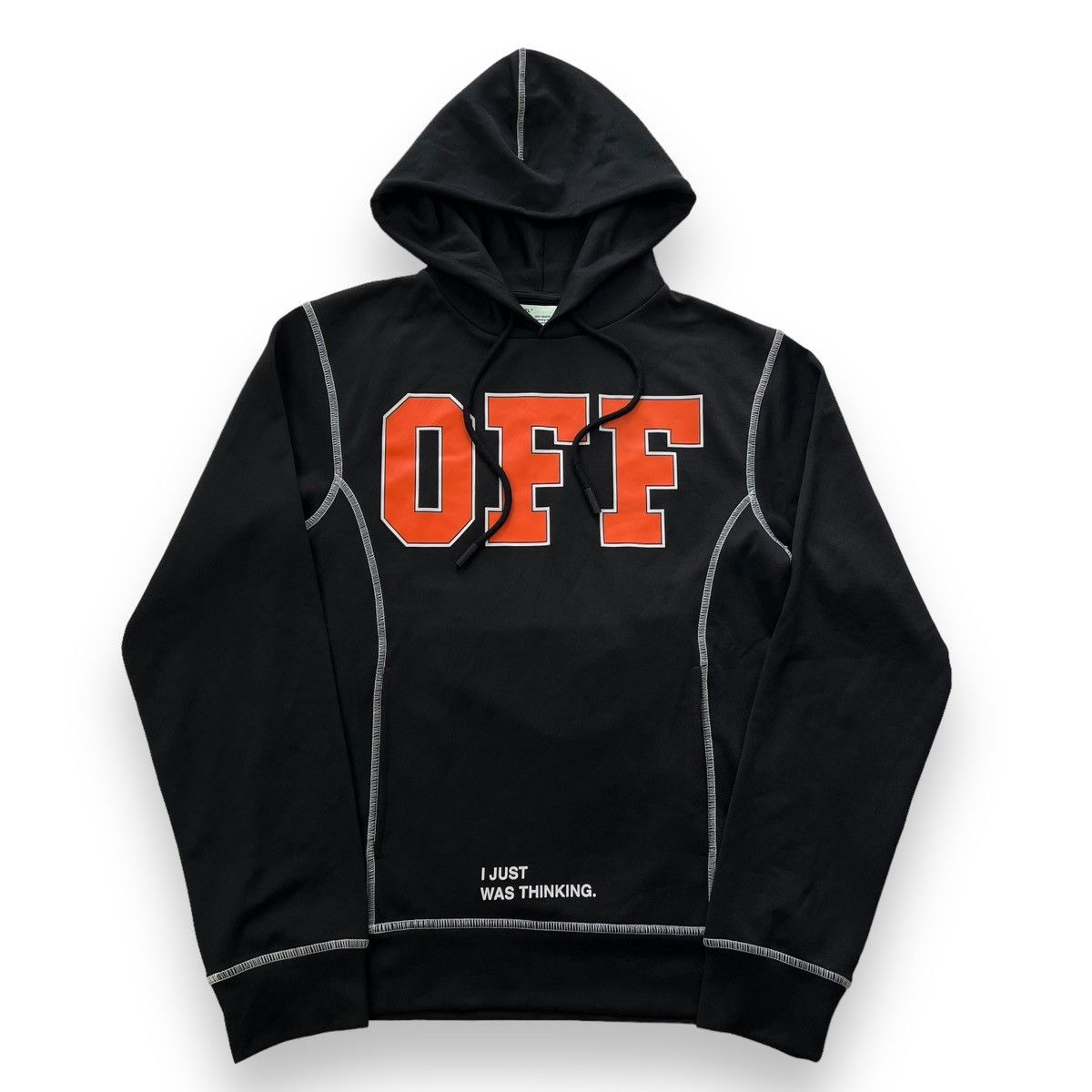 Off-White Off-White Off Logo Hoodie Size US S / EU 44-46 / 1 - 2 Thumbnail
