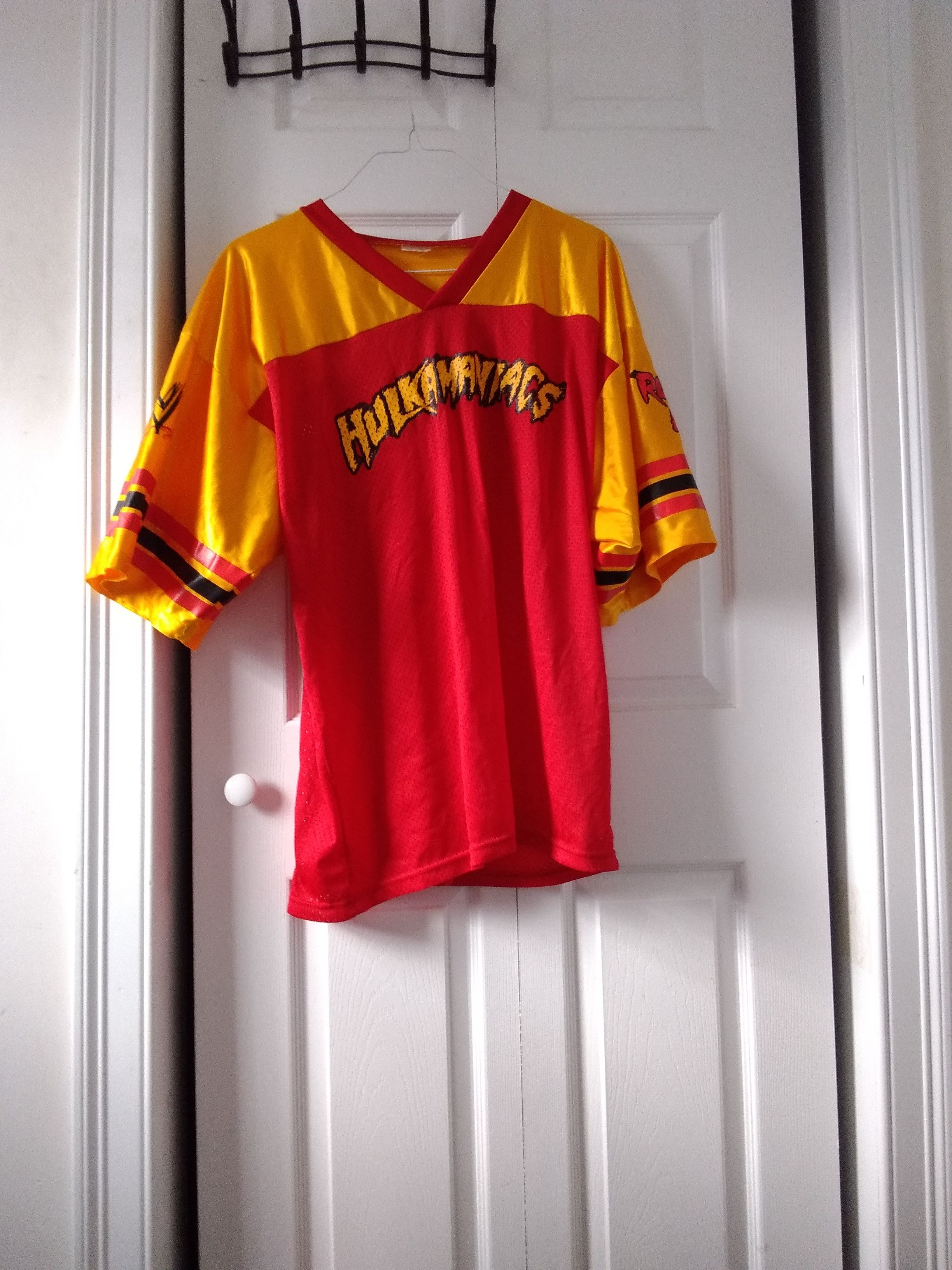 Vintage hulk hogan jersey Size US XL / EU 56 / 4 - 1 Thumbnail