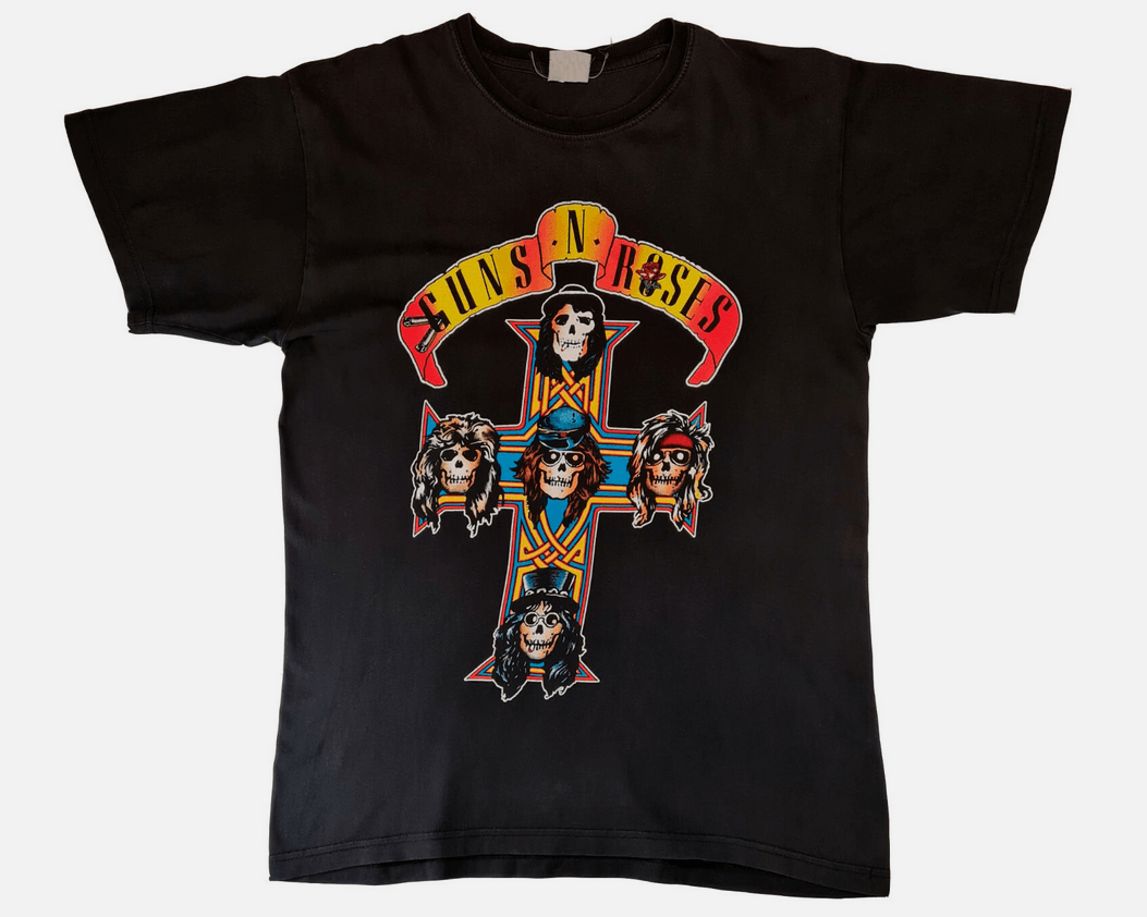 Other Guns N' Roses - Appetite for Destruction - Late 80's L RARE Size US L / EU 52-54 / 3 - 1 Thumbnail