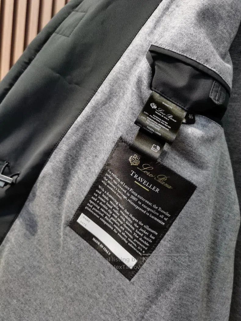 Loro Piana Loro Piana Traveler Black Jacket New. Size US XL / EU 56 / 4 - 7 Thumbnail