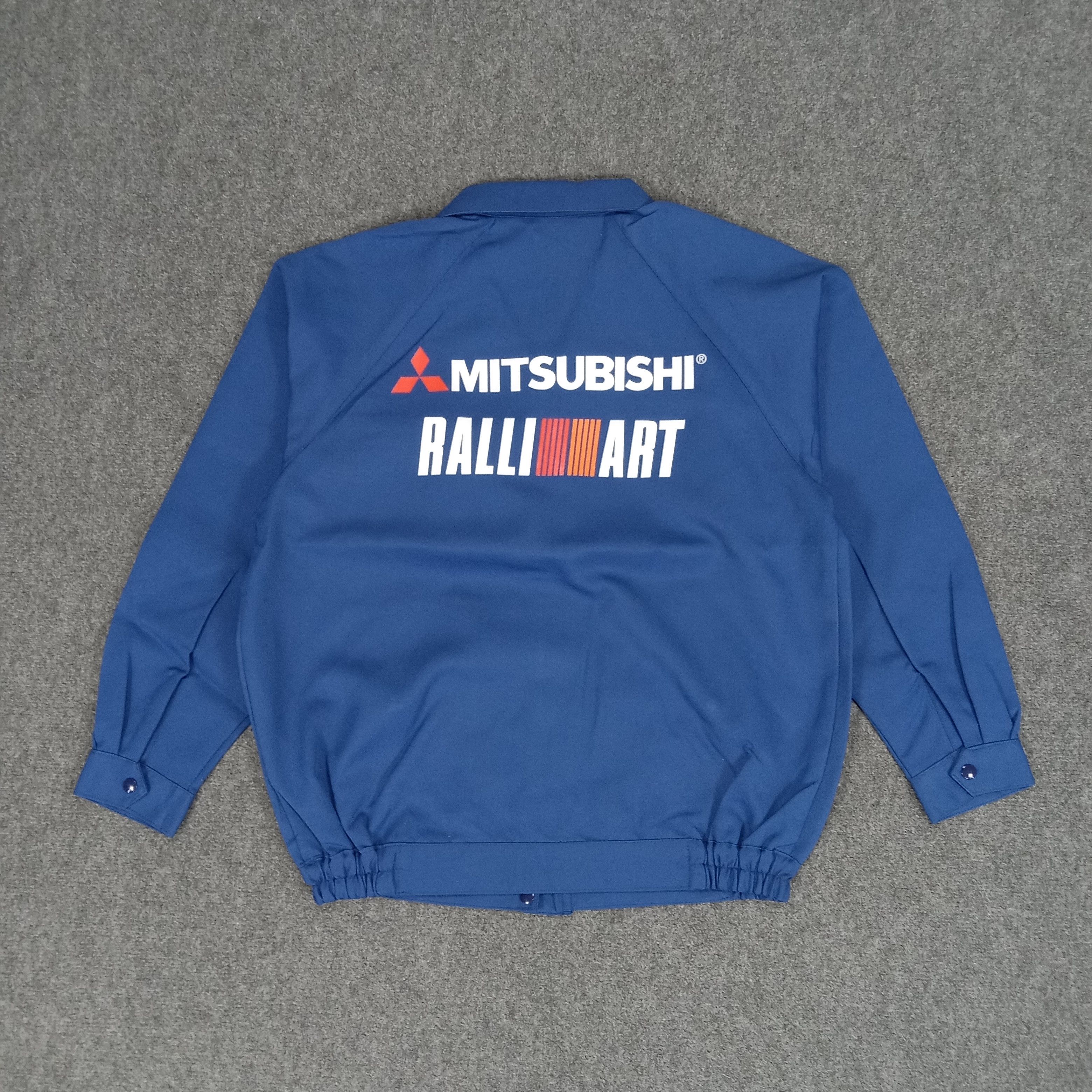 Japanese Brand × Vintage Mitsubishi Ralli Art Japanese Racing Custom Jacket Size US M / EU 48-50 / 2 - 1 Thumbnail