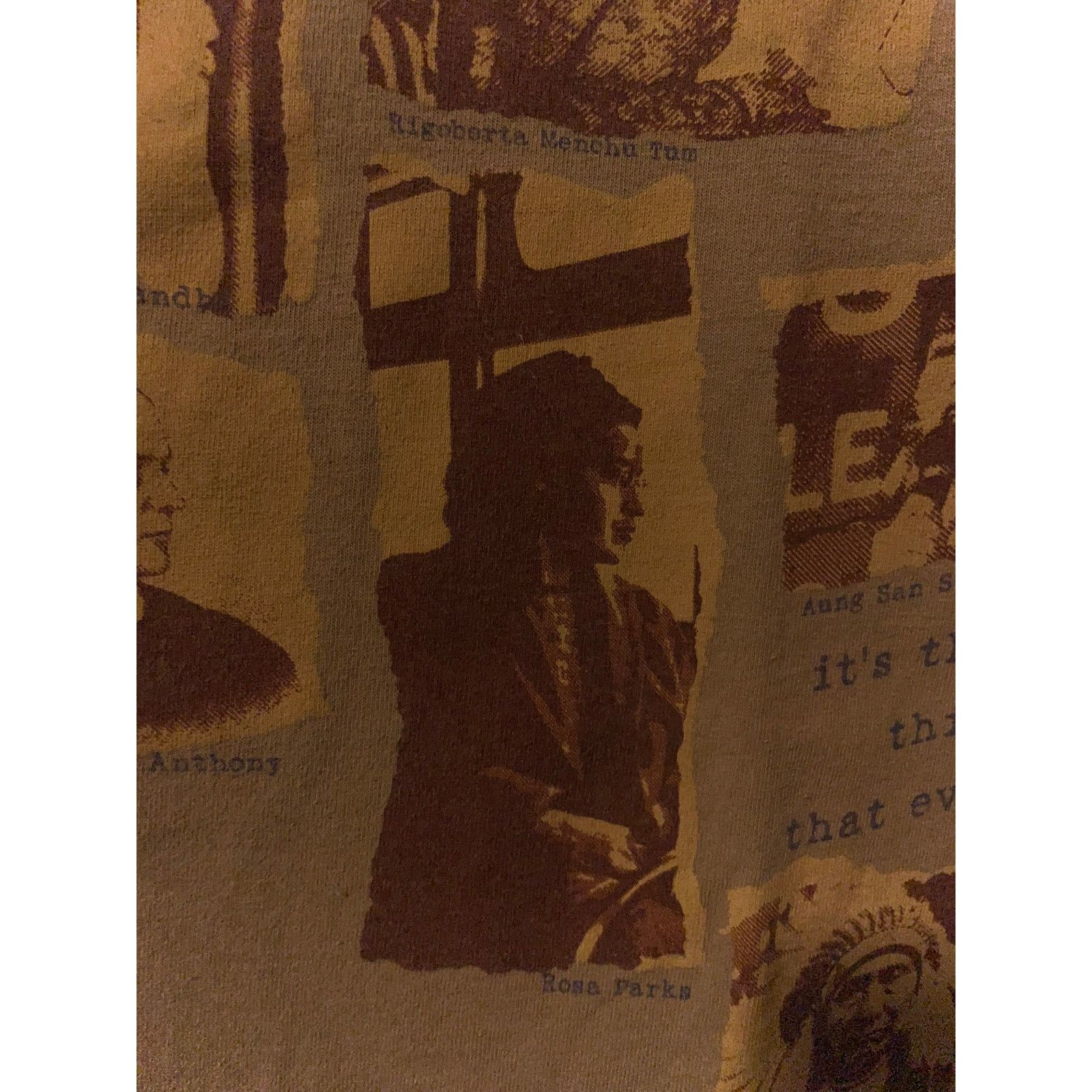 Vintage Vintage Never Doubt Margaret Mead Change The World XL Tee Size US XL / EU 56 / 4 - 8 Thumbnail