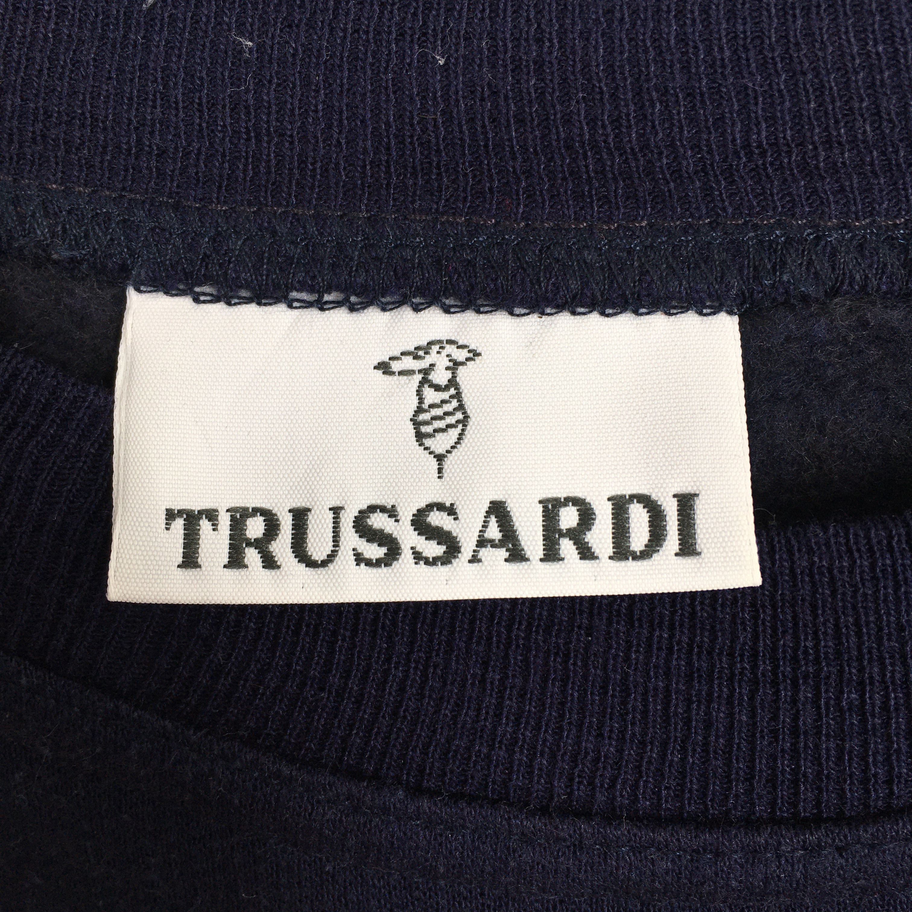 Trussardi × Vintage Vintage Trussardi Jeans Crewneck Sweatshirt Medium Size US M / EU 48-50 / 2 - 4 Thumbnail