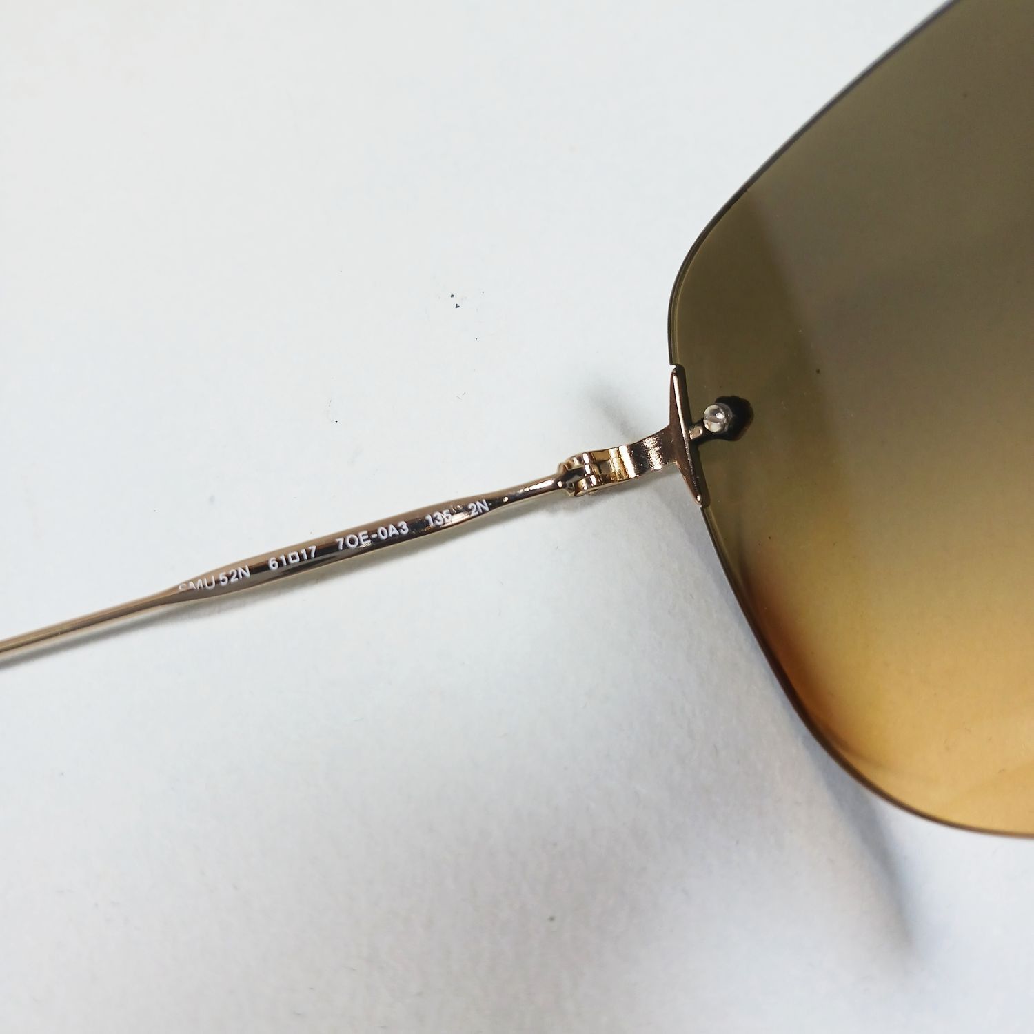 Miu Miu Miu Miu SMU52N Tortoise Brown/Gold Sunglasses w/Case & Pouch Size ONE SIZE - 11 Thumbnail
