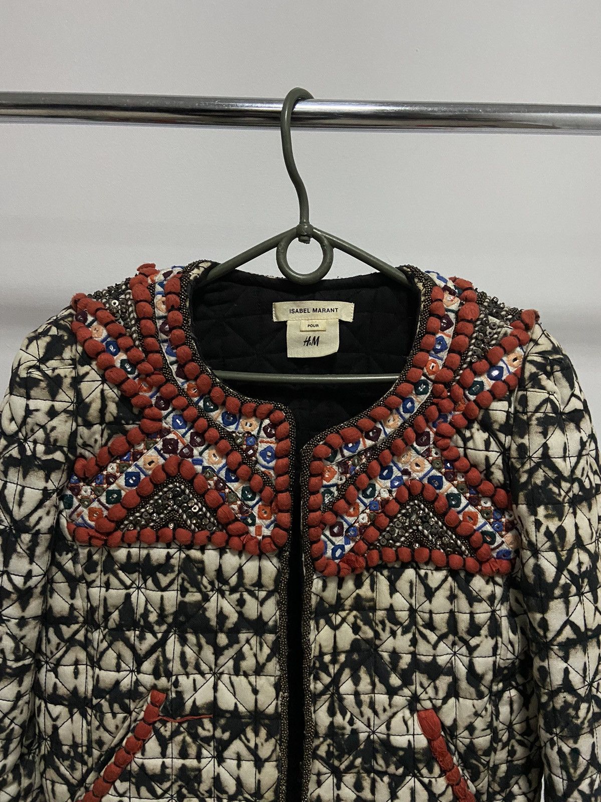 H&M × Isabel Marant × Vintage Isabel Marant x H&M jacket Etoile 2013 Beaded Boho vintage Size S / US 4 / IT 40 - 5 Thumbnail