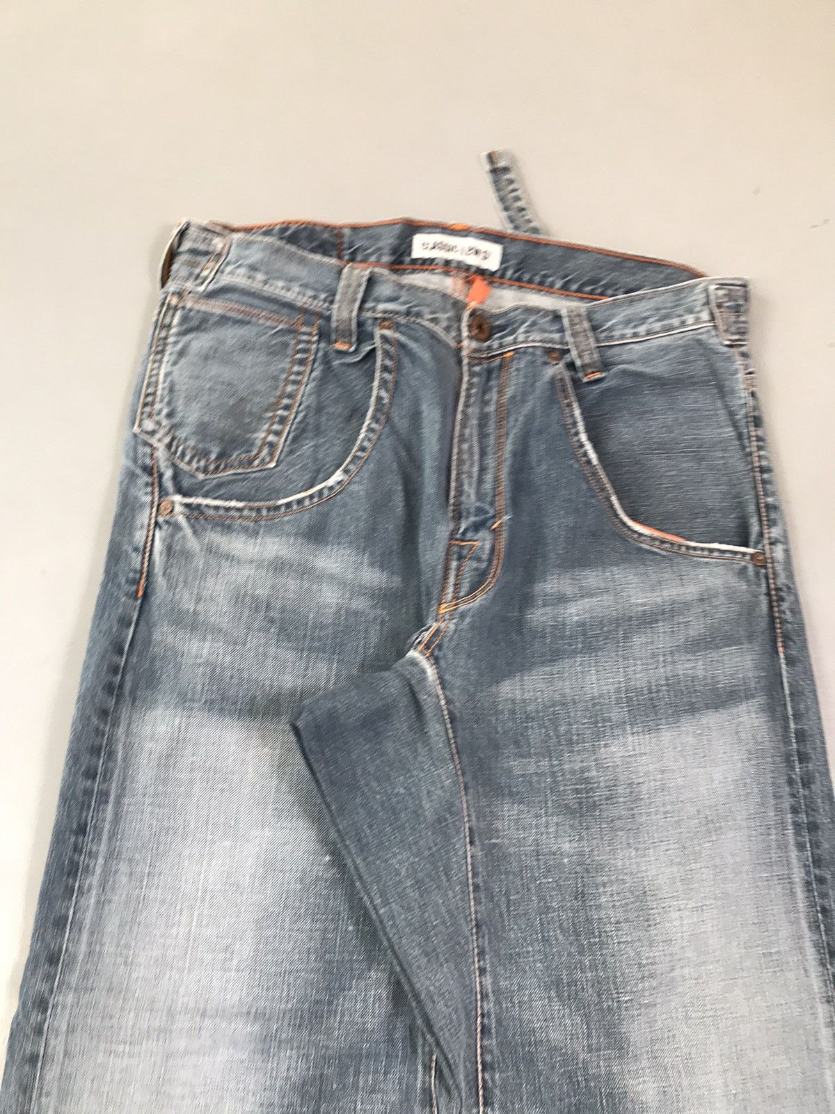 Levi's Vintage Levi’s buckle belt denim Size US 35 - 13 Thumbnail