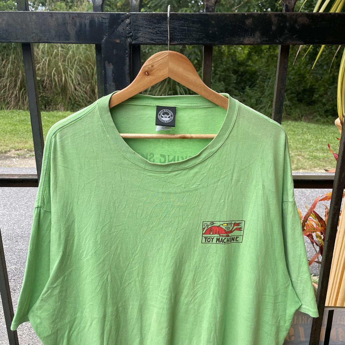 Toy Machine × Welcome Skateboards 🔥🔥Toy Machine Big Logo Potrait Oversize Promo Skateboard Tee Size US XXL / EU 58 / 5 - 5 Thumbnail