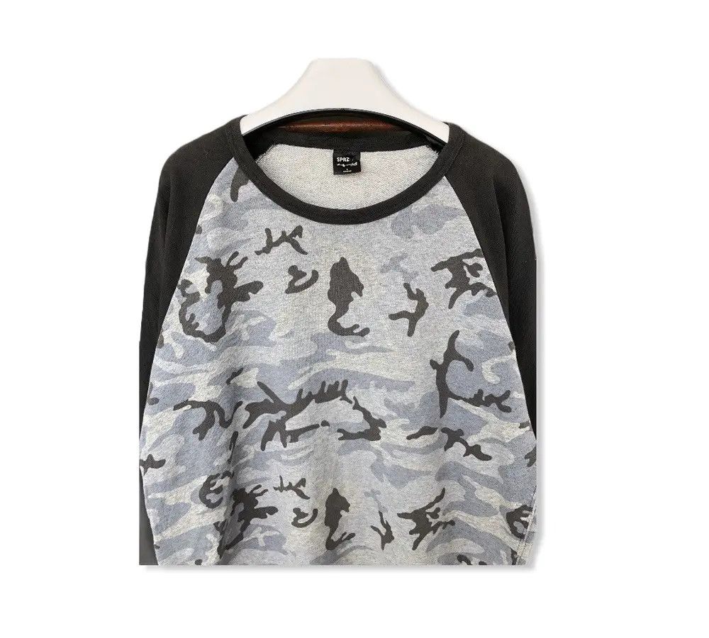 Andy Warhol × Uniqlo Andy Warhol Camouflage Sweatshirt Size US L / EU 52-54 / 3 - 2 Thumbnail
