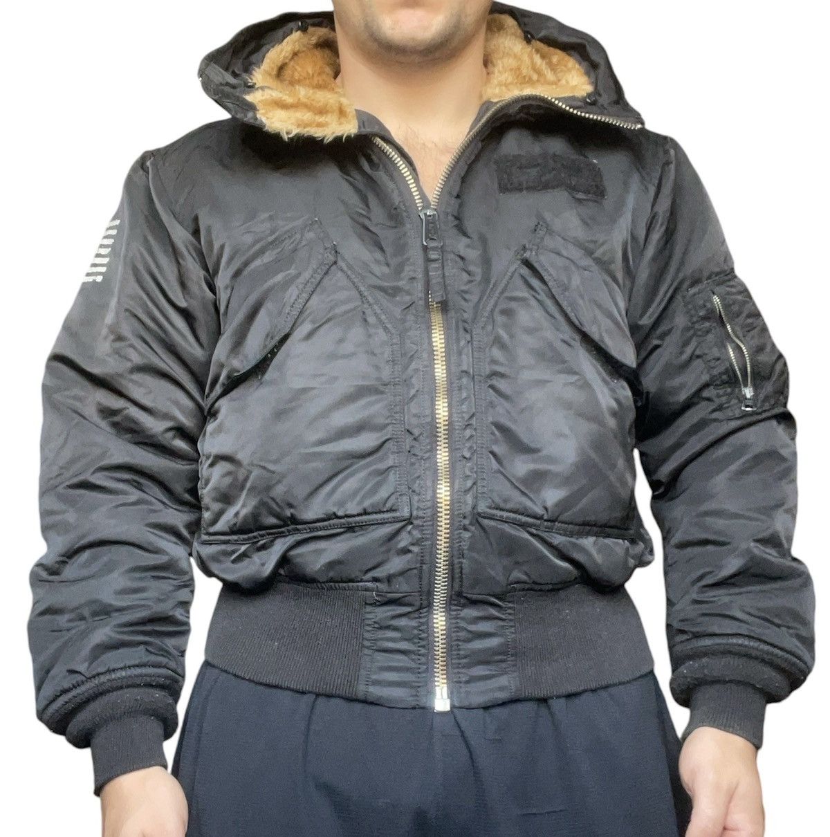 Alpha Industries Alpha Industries flyers jacket CWU 45 hood bomber Size US M / EU 48-50 / 2 - 12 Thumbnail