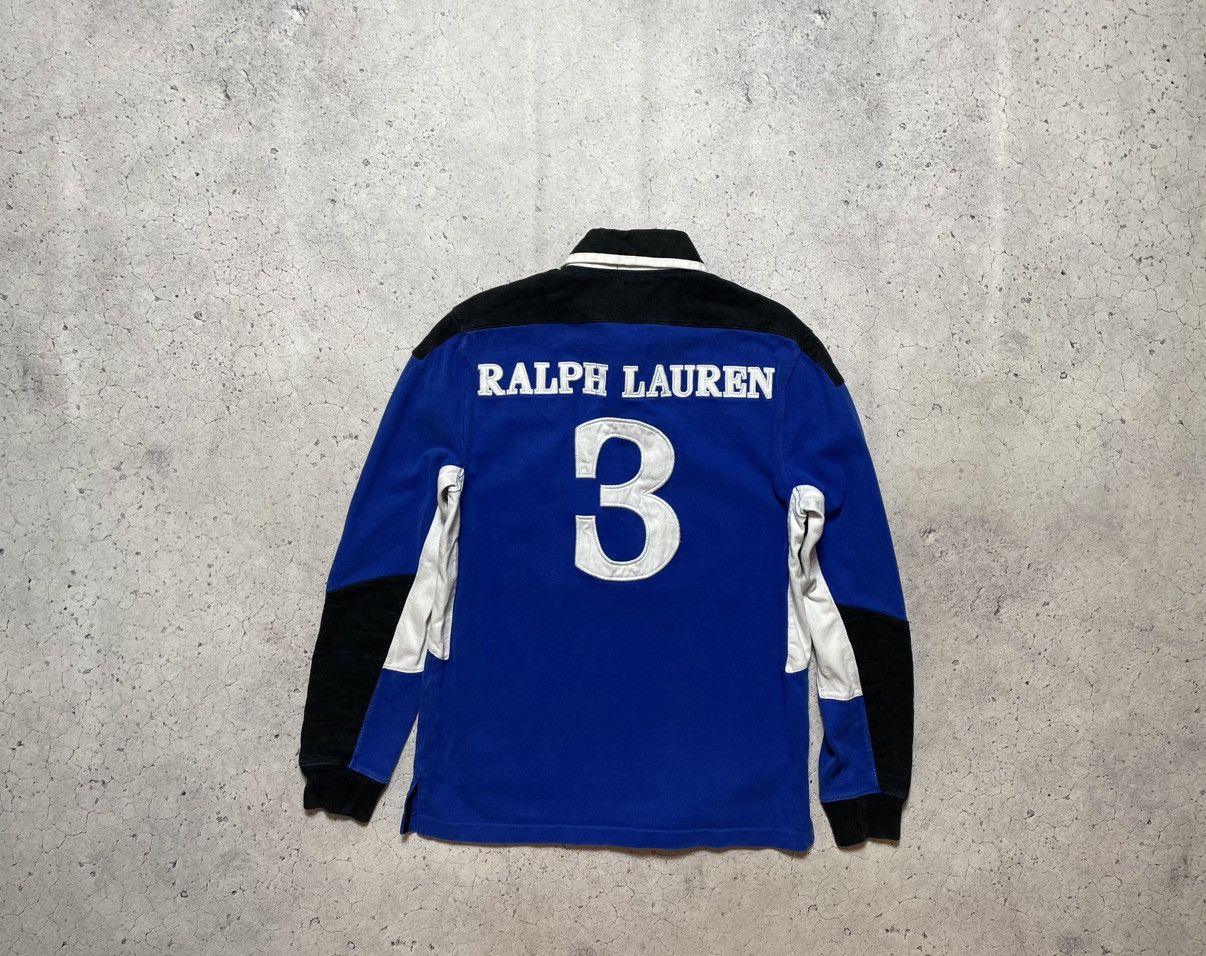 Polo Ralph Lauren Vintage Rugby Sweatshirt Polo Ralph Lauren #3 PRL Big Logo Size US S / EU 44-46 / 1 - 2 Thumbnail