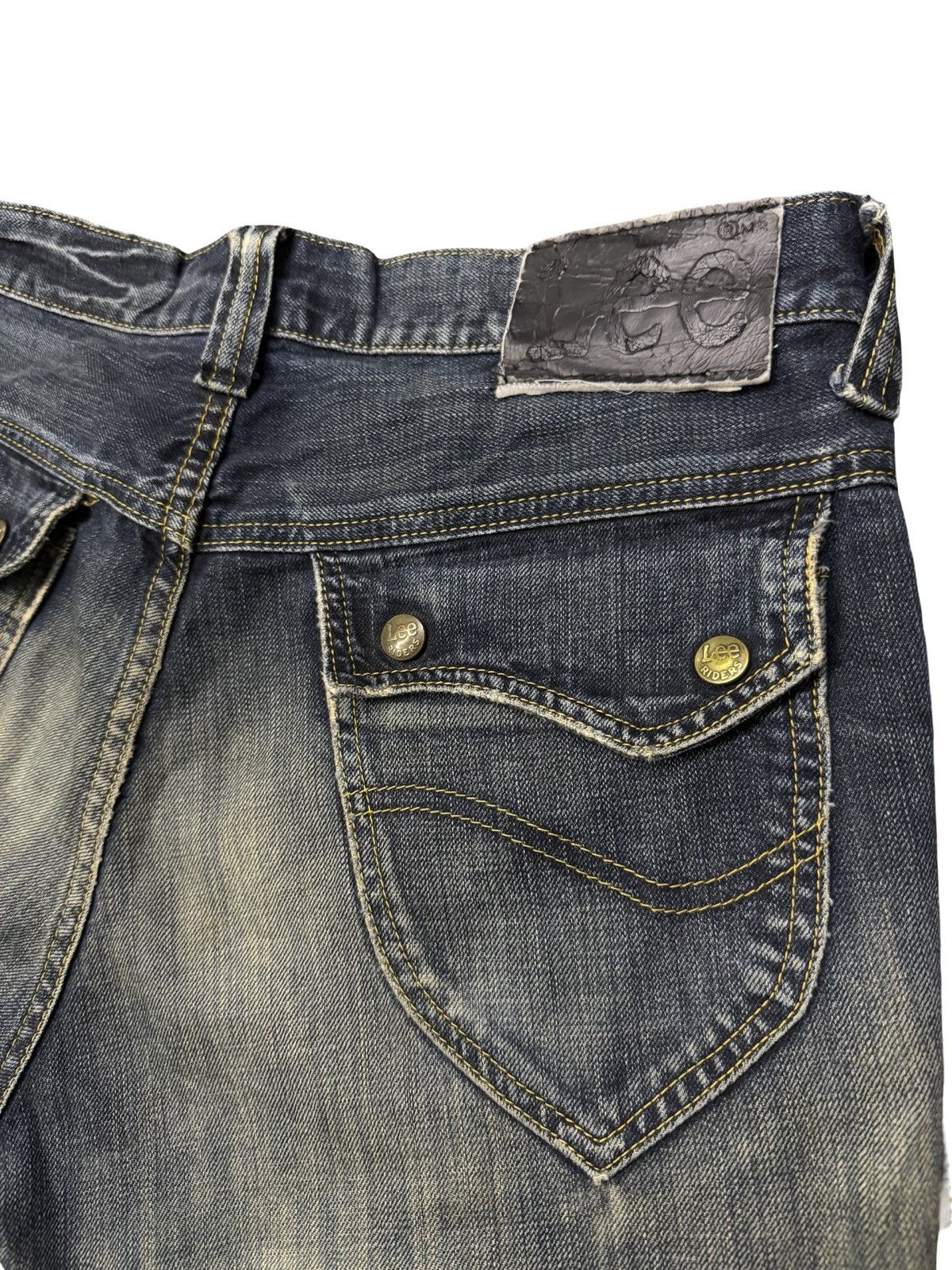 Lee Vintage Lee Riders Japan Bootcut Flare Denim Y2K | W32 Size US 32 / EU 48 - 8 Thumbnail