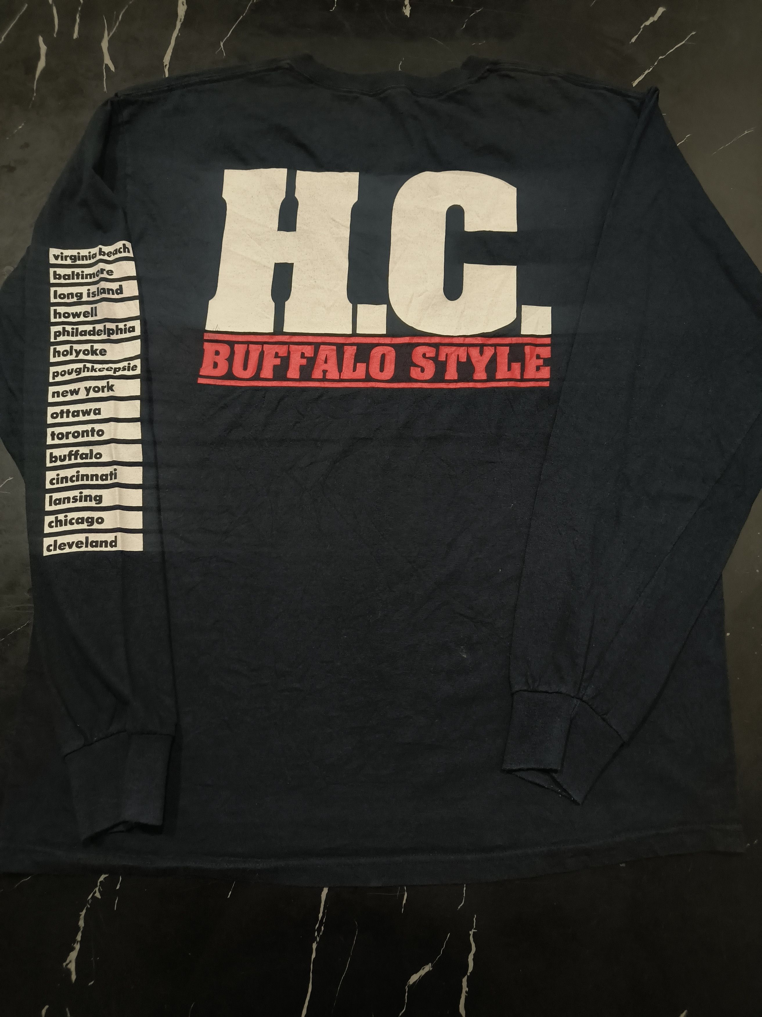 Band Tees Vintage Malfunction "Buffalo hardcore" Ls shirt Size US L / EU 52-54 / 3 - 3 Thumbnail