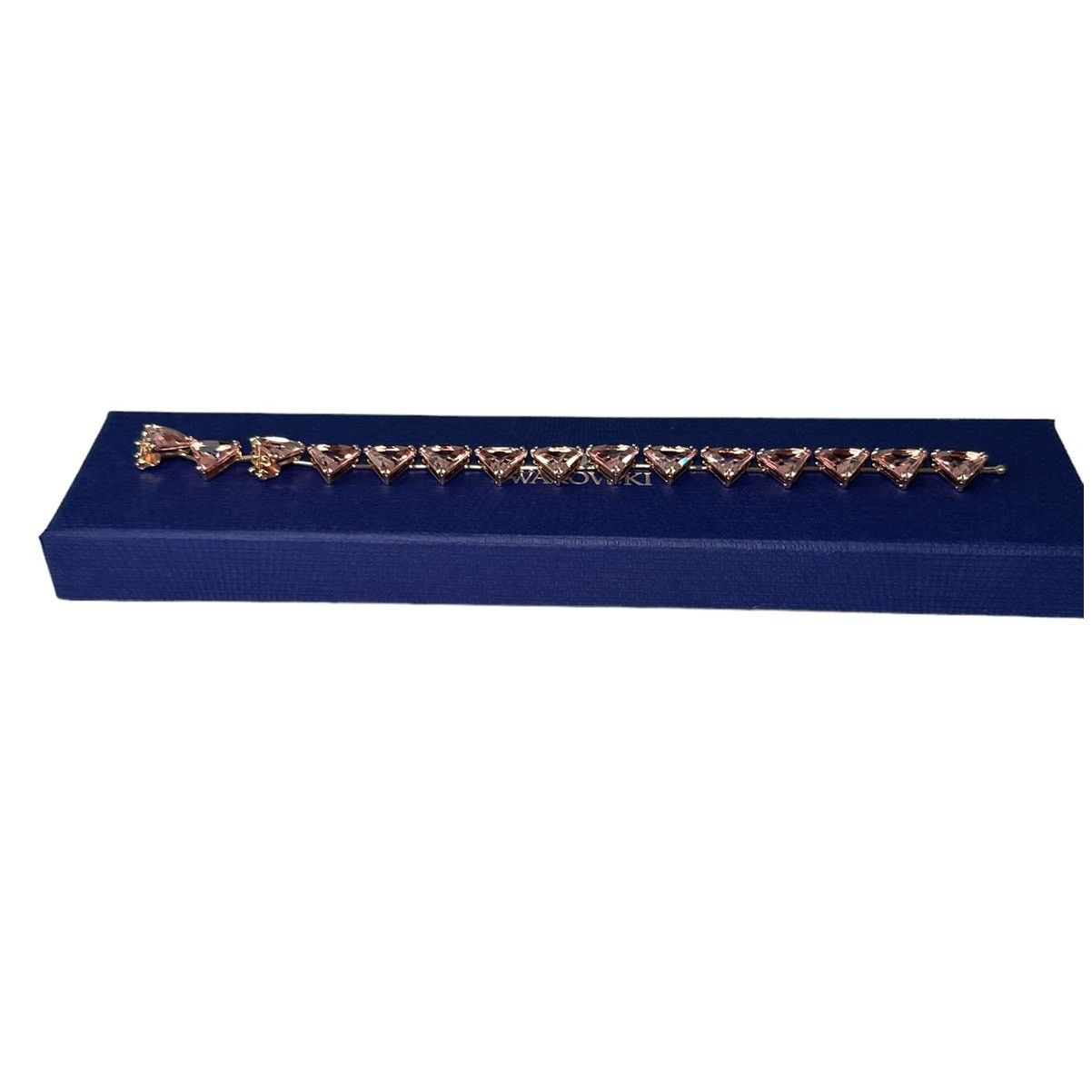 Swarovski Swarovski Ortyx bracelet Triangle cut, Pink, Rose Size ONE SIZE - 3 Thumbnail