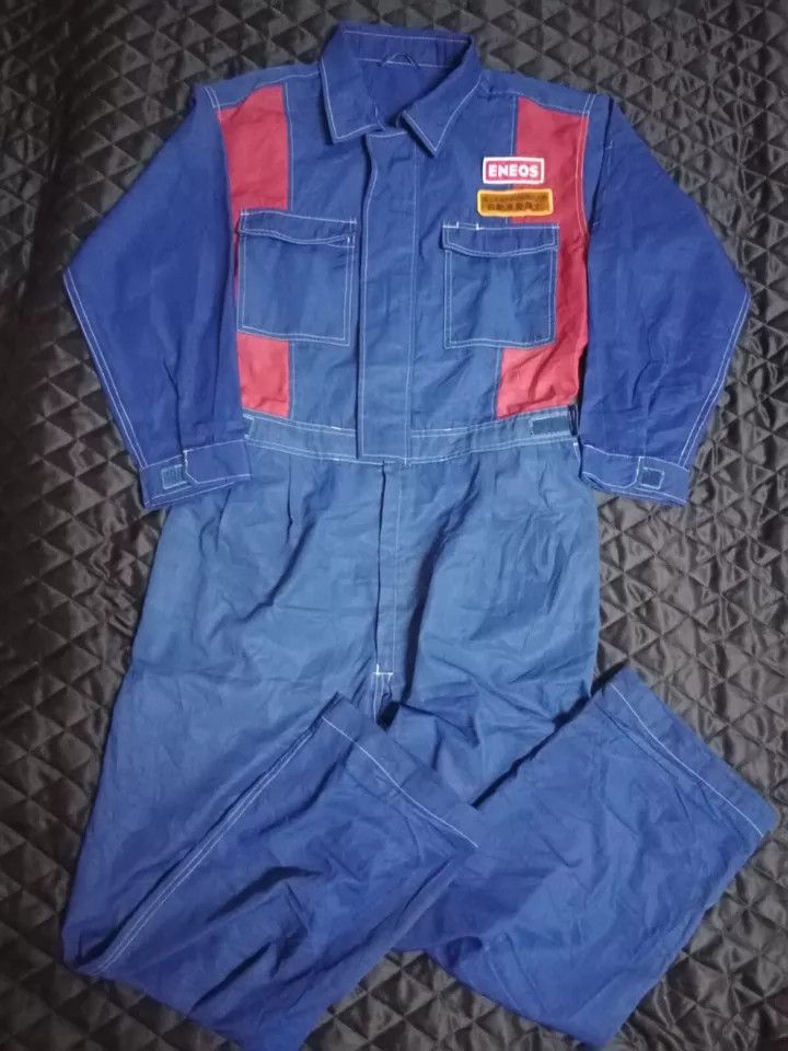 Japanese Brand Eneos Dr. Drive Japan Certified Mechanic Jumpsuit Coveralls Size US 34 / EU 50 - 1 Thumbnail