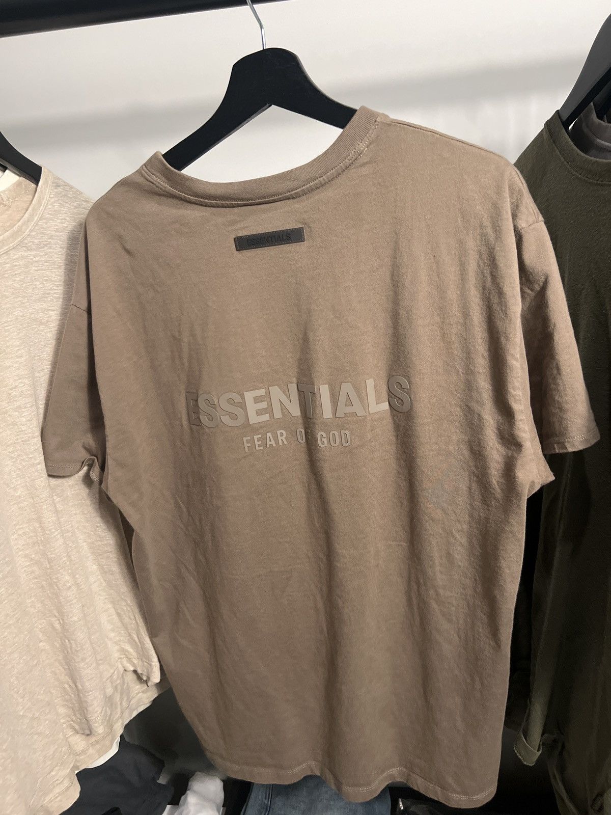 Essentials × FOG × Fear of God FOG Essentials Brown Tee Size US S / EU 44-46 / 1 - 2 Thumbnail