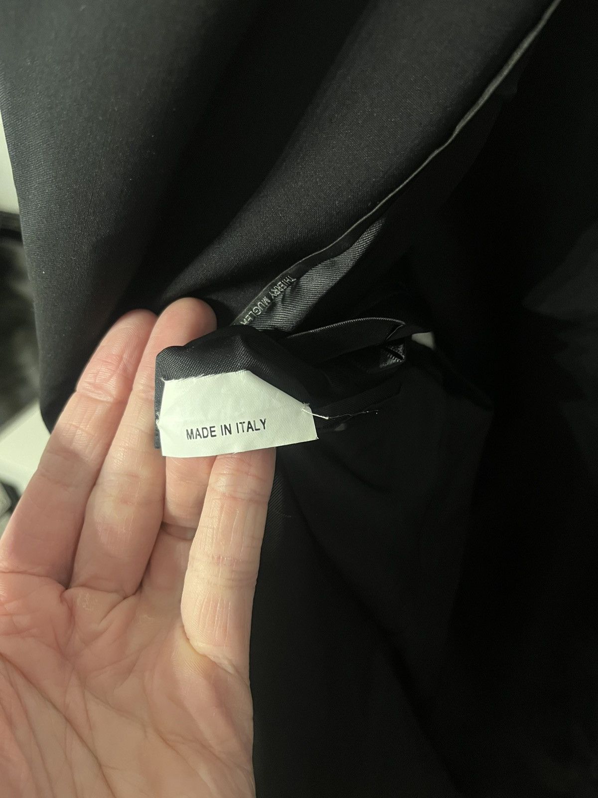 Thierry Mugler Thierry Mugler Paris Black Blazer Size 38R - 7 Thumbnail