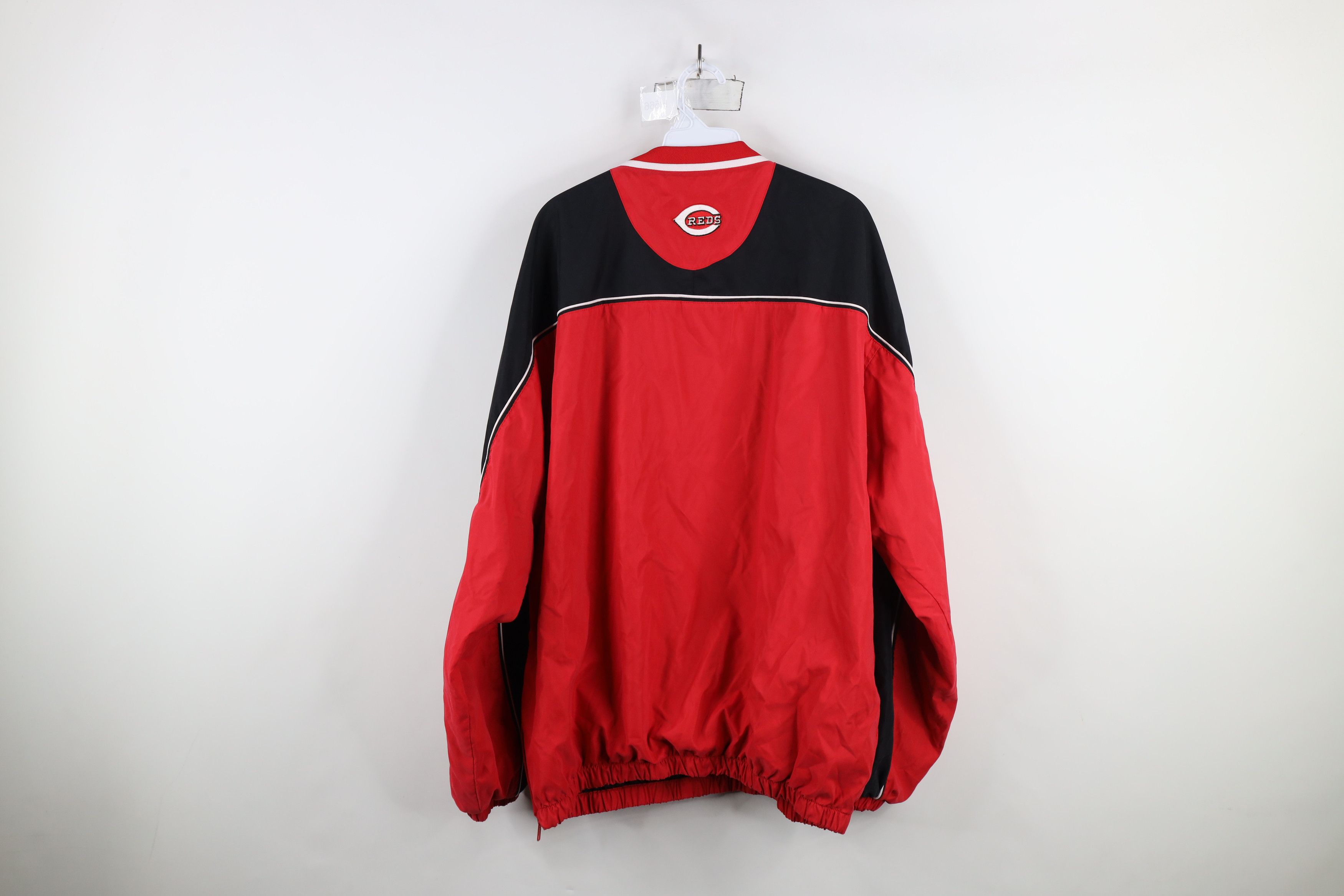 Vintage Vintage 90s Cincinnati Baseball Pullover Windbreaker Jacket Size US XL / EU 56 / 4 - 14 Thumbnail