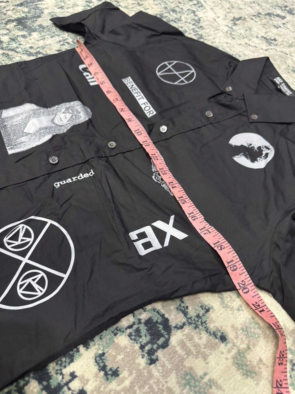Raf Simons RAF SIMONS SS2003 CONSUMED CELL BUTTON UP SHIRT LIKE NEW Size US M / EU 48-50 / 2 - 7 Thumbnail