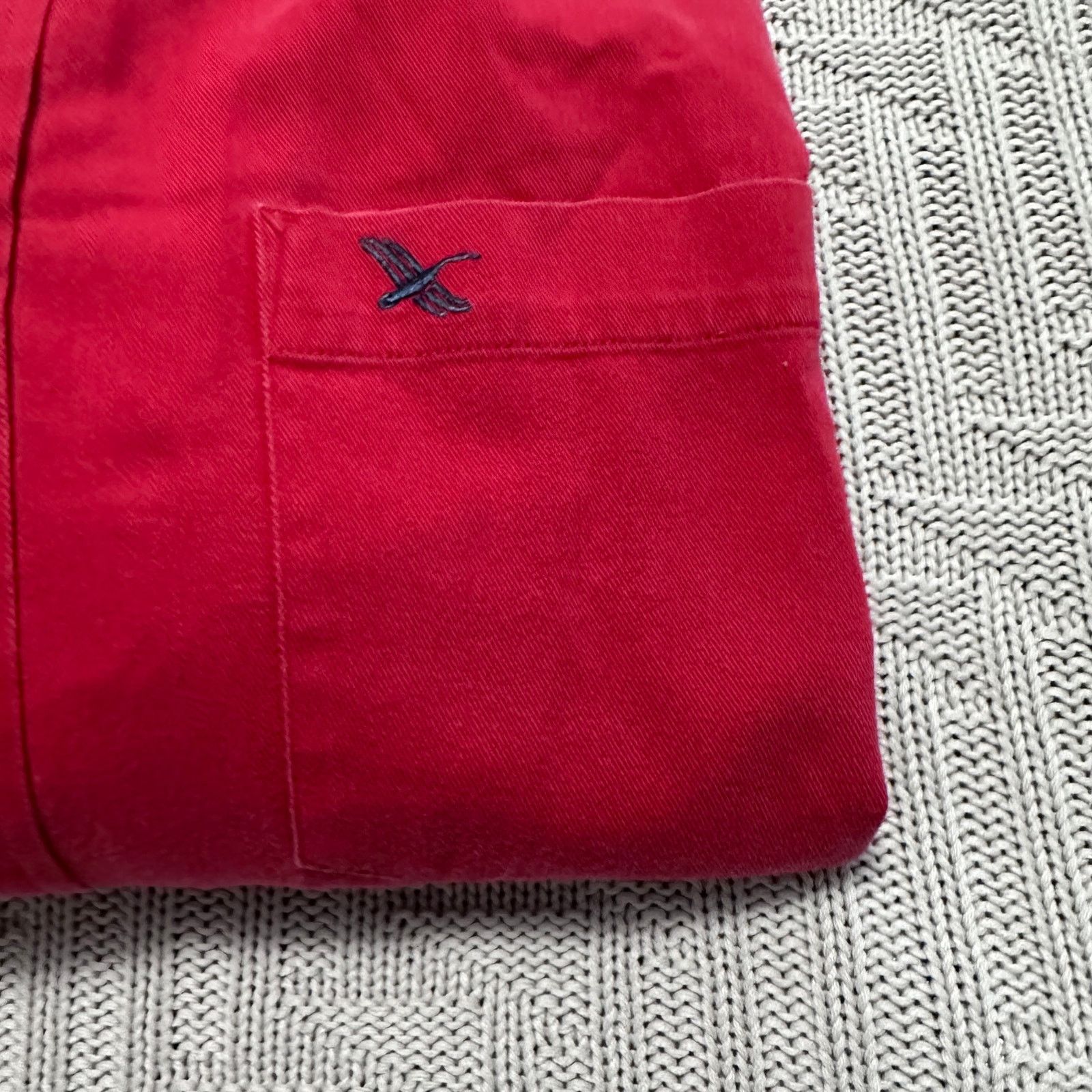 Eddie Bauer Vintage Eddie Bauer solid red button down size M Size US M / EU 48-50 / 2 - 4 Thumbnail
