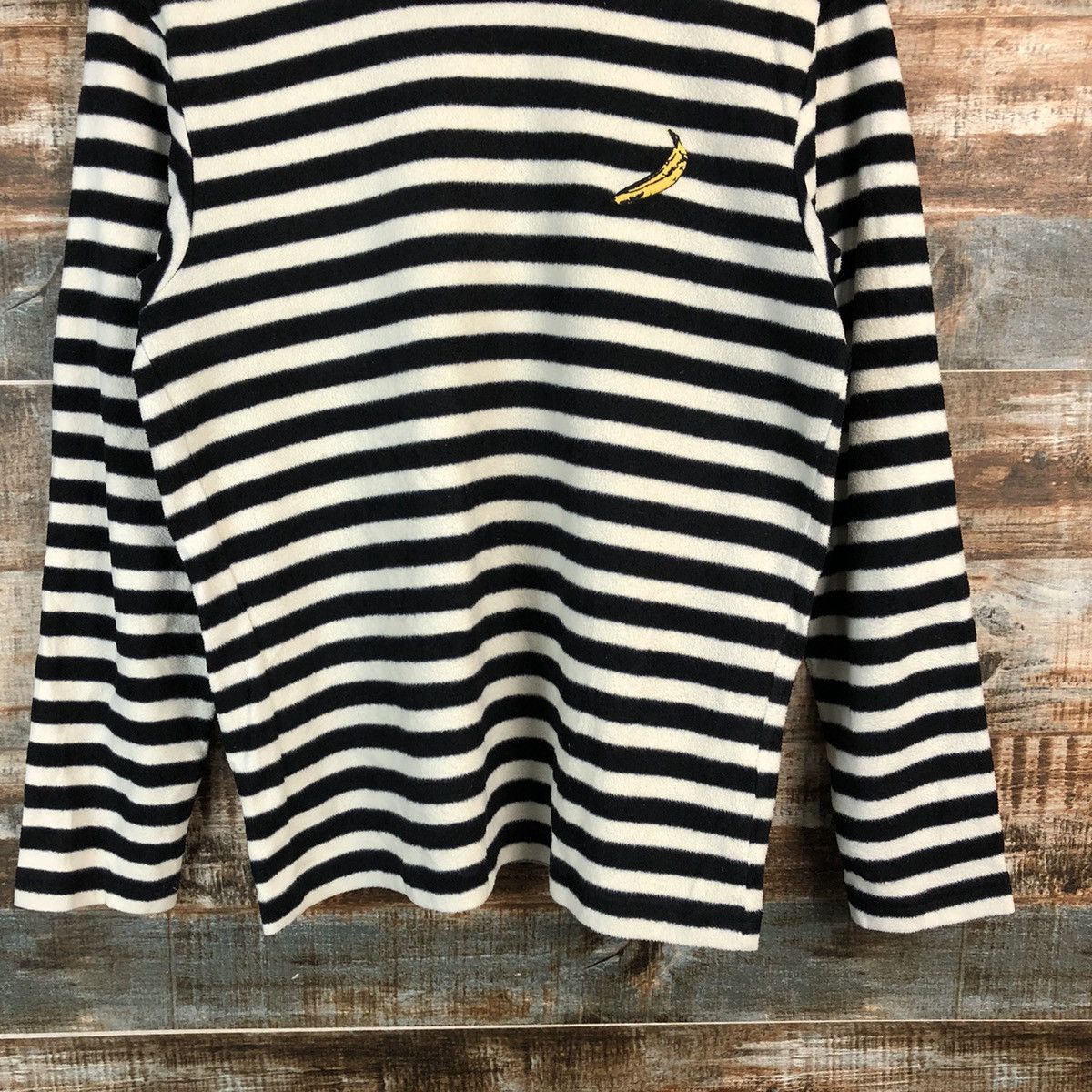Andy Warhol Uniqlo X Andy Warhol Stripe White Sweater #A2288 Size US S / EU 44-46 / 1 - 6 Thumbnail