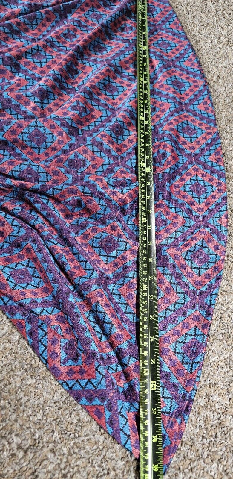 Designer LuLaRoe Size 3XL Multi Colored Patterned Dress Size 3XL / US 20-22 - 5 Thumbnail