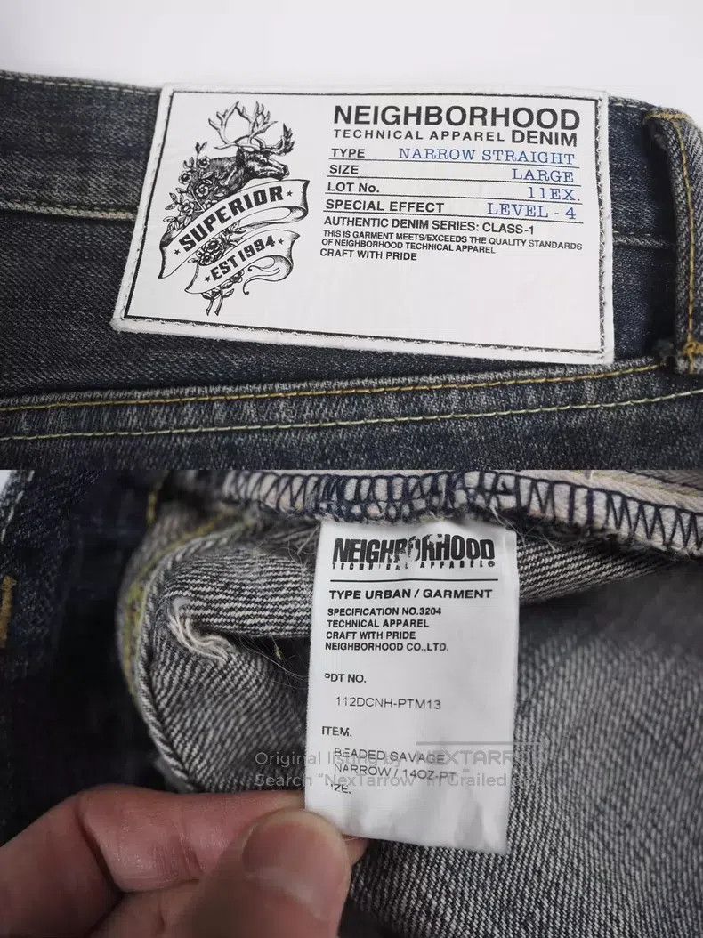 Neighborhood Neighborhood size L Blue Poison 2 Bull King Slim Fit L Siz Size US 27 - 9 Thumbnail