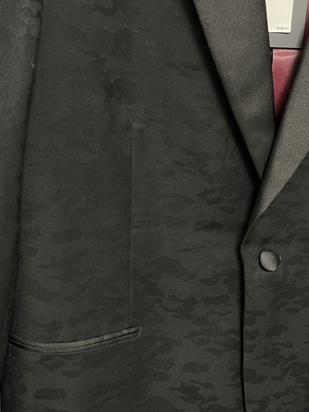John Varvatos One Button Jacquard Jacket. Size EU 54 USA 44 Size US L / EU 52-54 / 3 - 7 Thumbnail