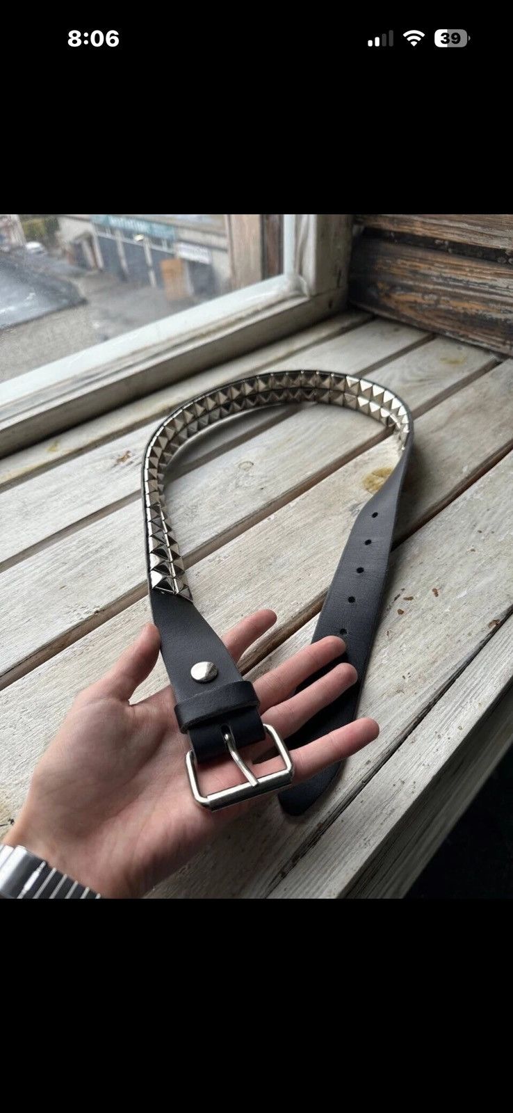 Vintage 🚨Vintage Crazy Metal Belt Drip Japanese Hype bb Simon Size ONE SIZE - 1 Thumbnail
