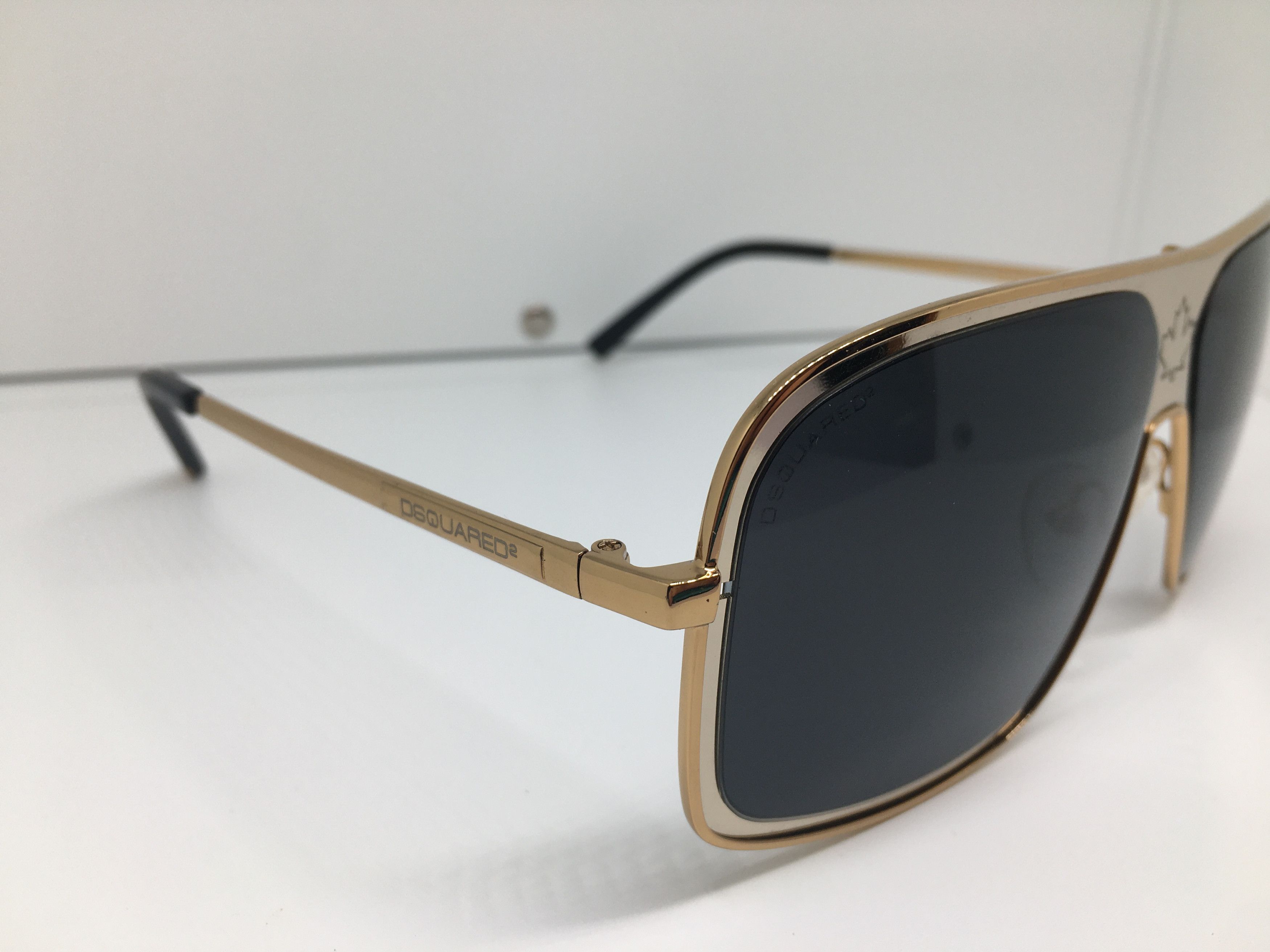 Dsquared2 Vintage DSQUARED2 Player Aviator Sunglasses Frame Italy Size ONE SIZE - 2 Thumbnail