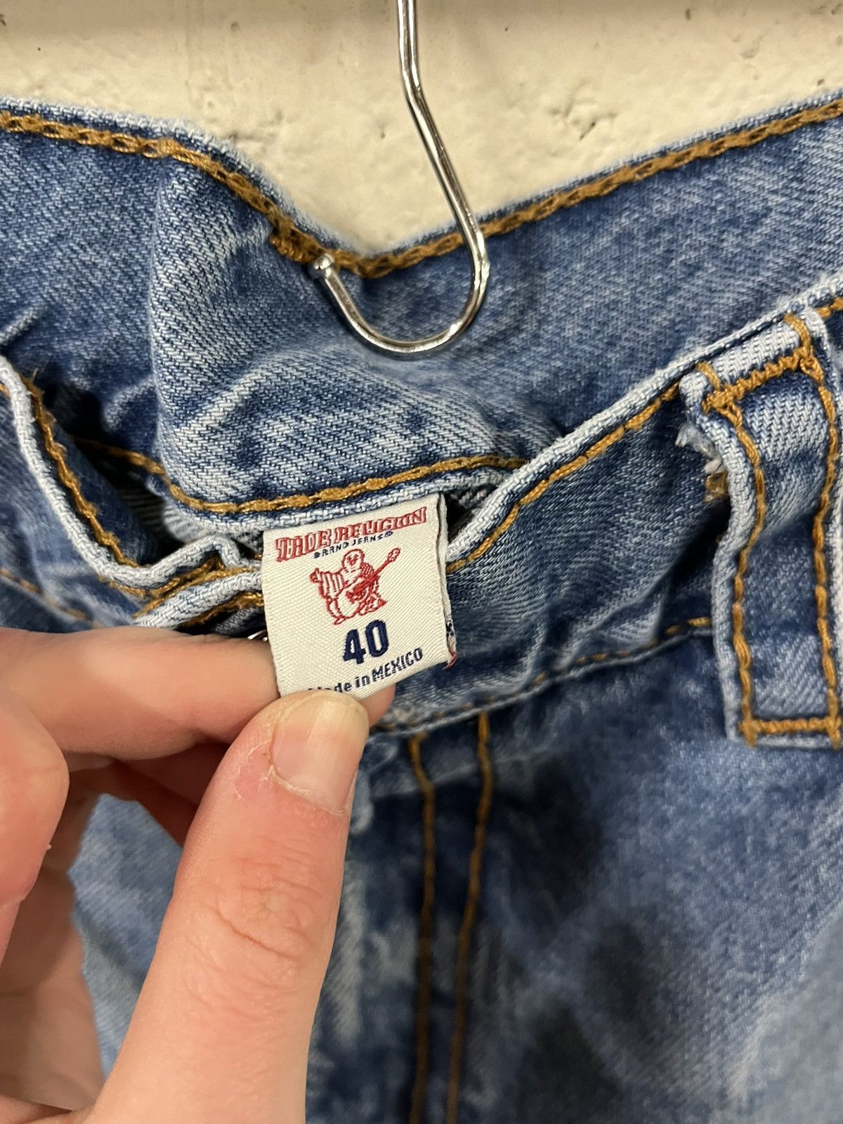 True Religion True religion, baggy y2k denim Chief Keef streetwear hype Size US 38 / EU 54 - 14 Thumbnail