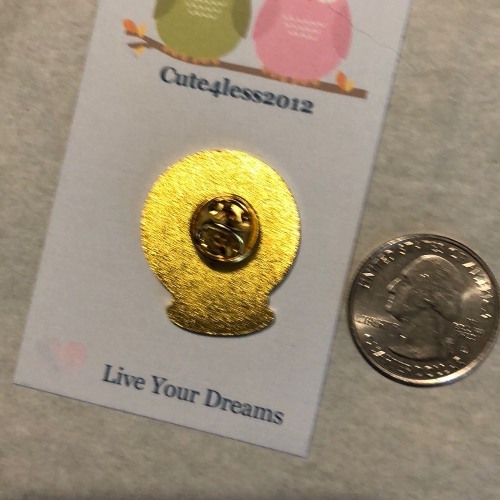 Other I’m Going to be Ok Crystal Ball Pin Brooch Size ONE SIZE - 2 Thumbnail