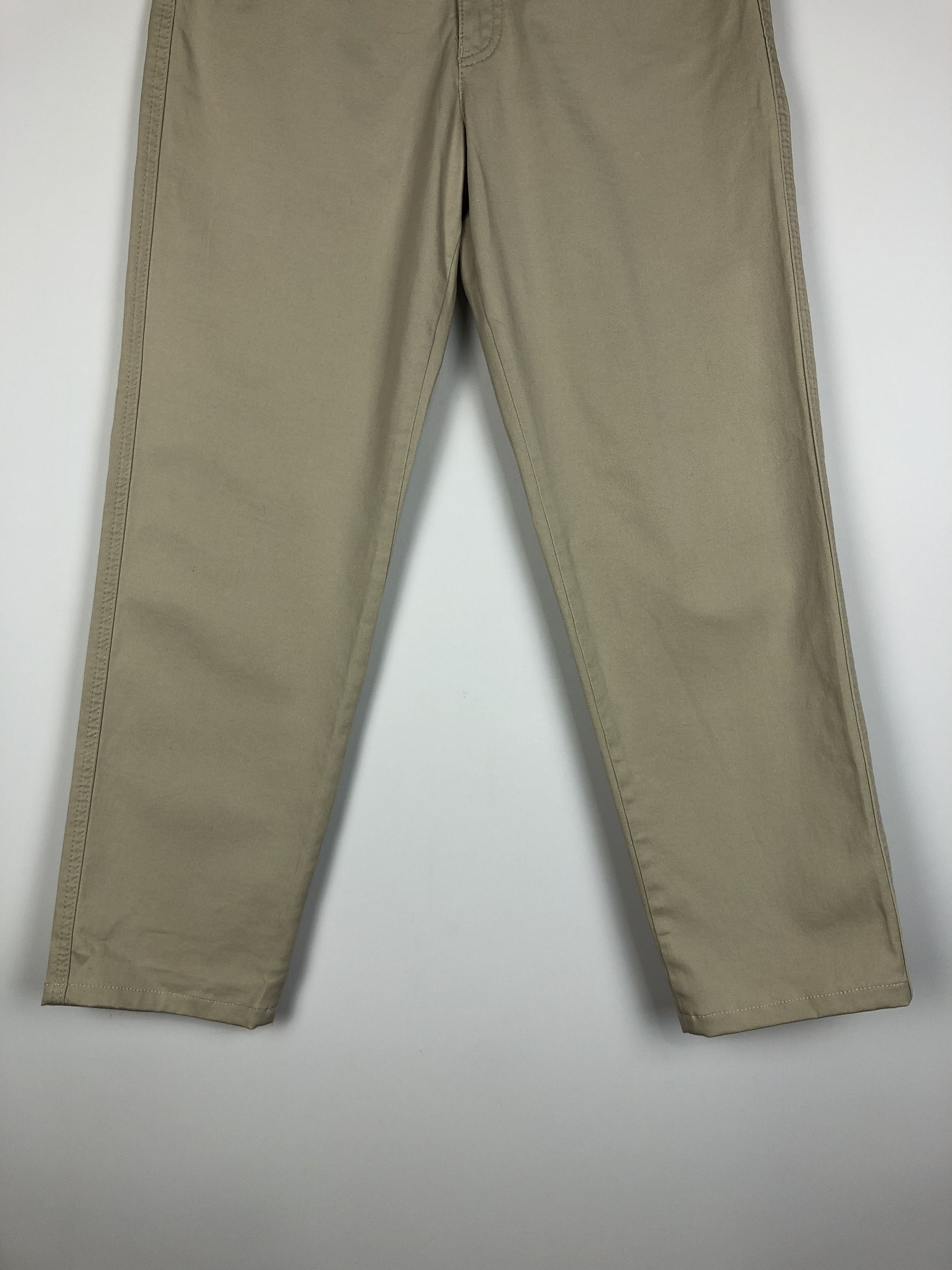 Armani Armani Jeans Chino Pants Back Logo Beige size 30x29 Size US 30 / EU 46 - 5 Thumbnail
