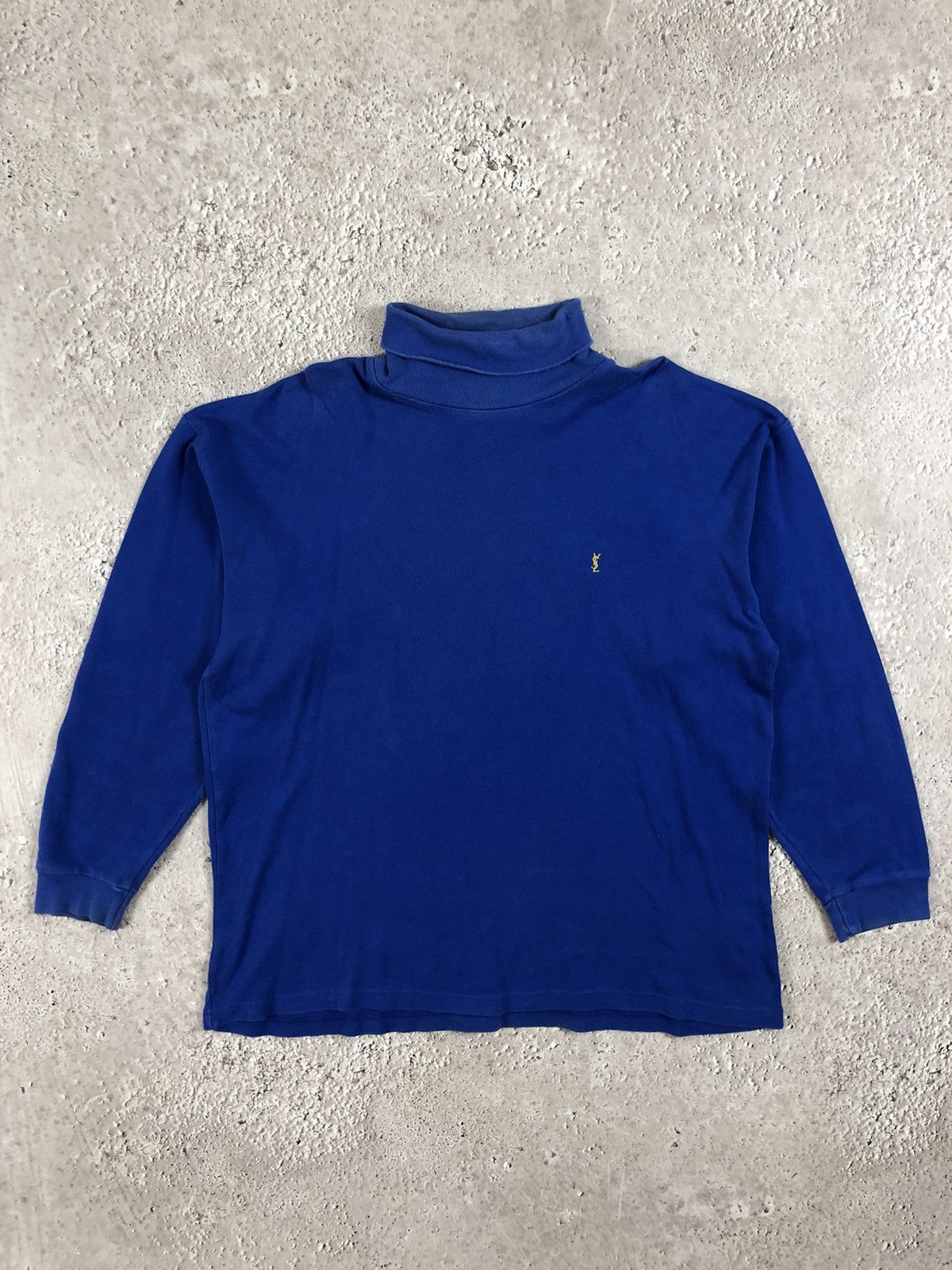image of YVES Saint Laurent YSL Long Sleeve Turtleneck, Men's (Size Large)