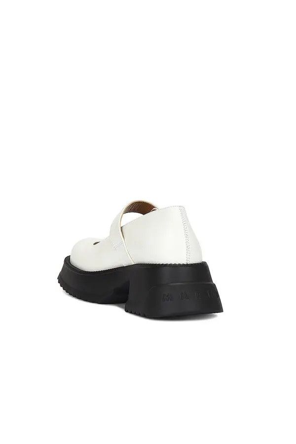 Marni o1w1db11125 Mary Jene High Loafer in White/Black Size US 10 / IT 40 - 3 Thumbnail