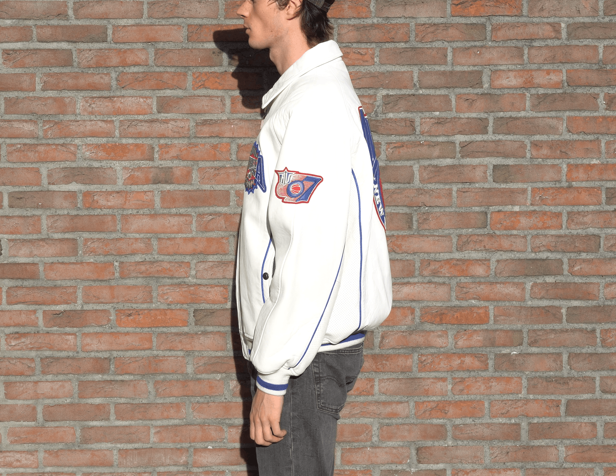 Avirex Avirex NY All Stars leather jacket 🏀 Size US L / EU 52-54 / 3 - 7 Thumbnail