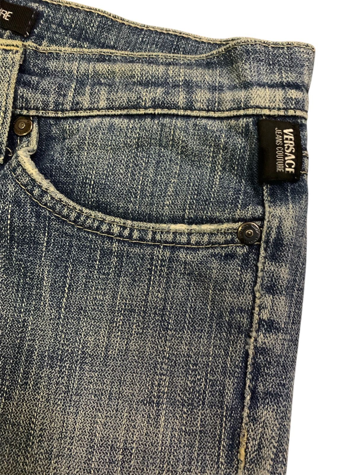 Versace Jeans Couture Vtg Versace Jeans Couture Denim Size 27" / US 4 / IT 40 - 6 Thumbnail