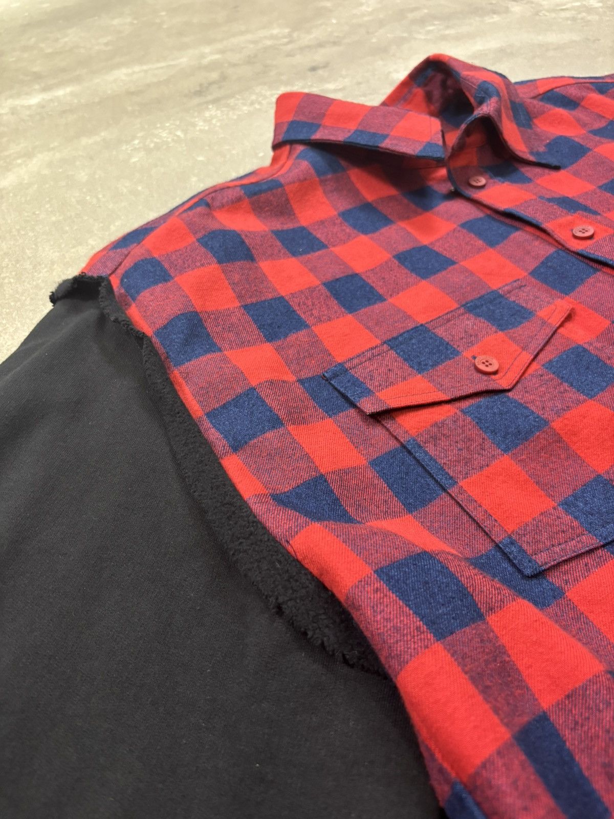 Balenciaga Balenciaga Unifit Flannel Hybrid Gingham Check Jacket Size US M / EU 48-50 / 2 - 5 Thumbnail