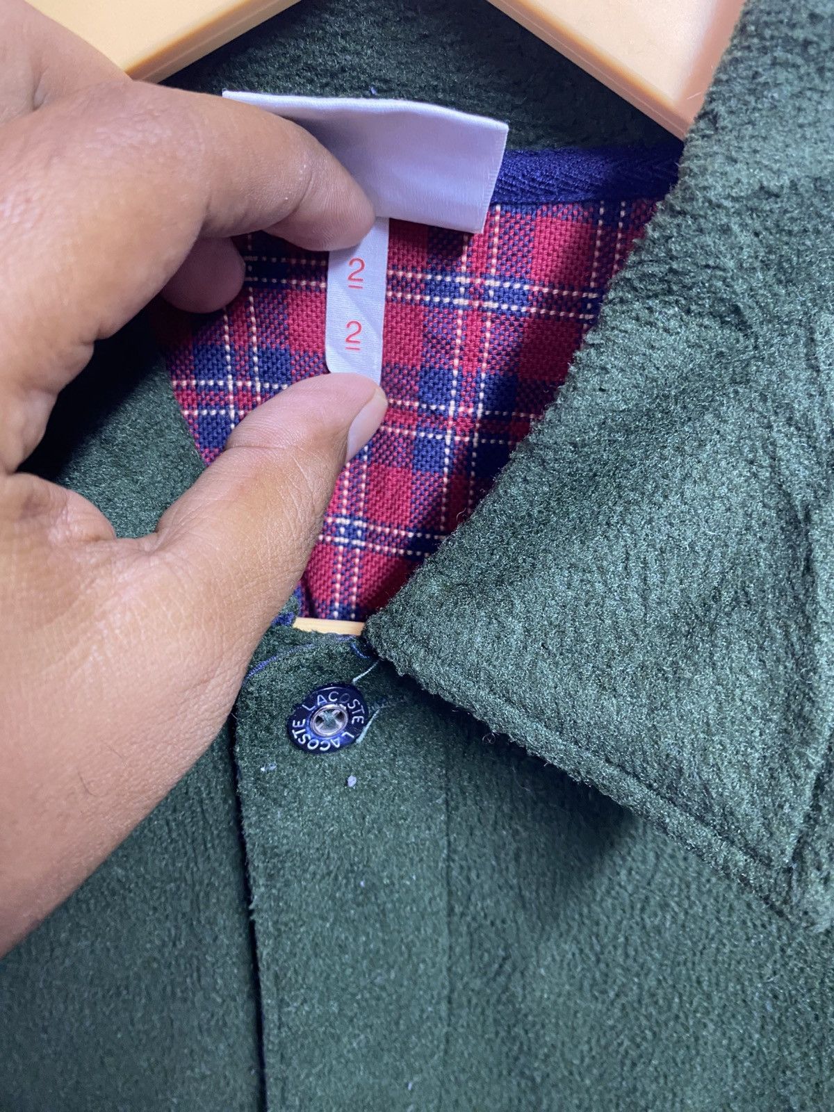 Lacoste Lacoste buttons ups fleece jacket Size US L / EU 52-54 / 3 - 6 Thumbnail