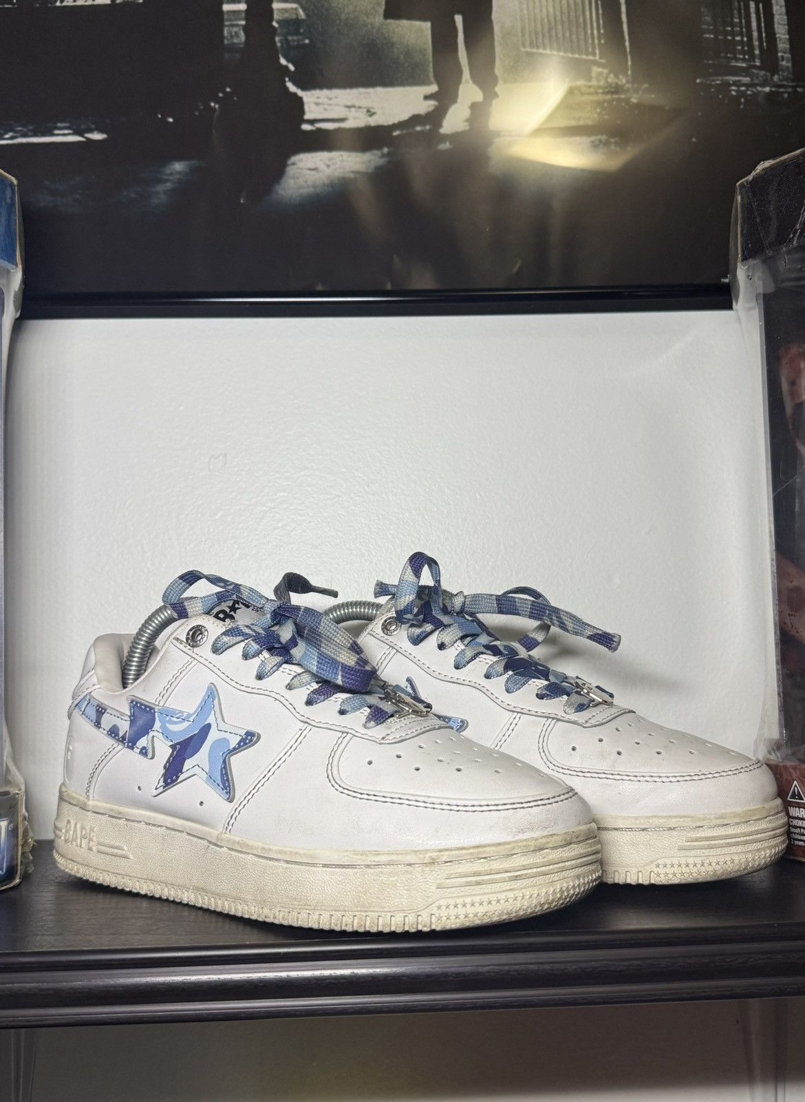 Bape Vintage Women’s A Bathing Ape Bapestas ABC Camo Shoes Size US 6.5 / IT 36.5 - 1 Thumbnail